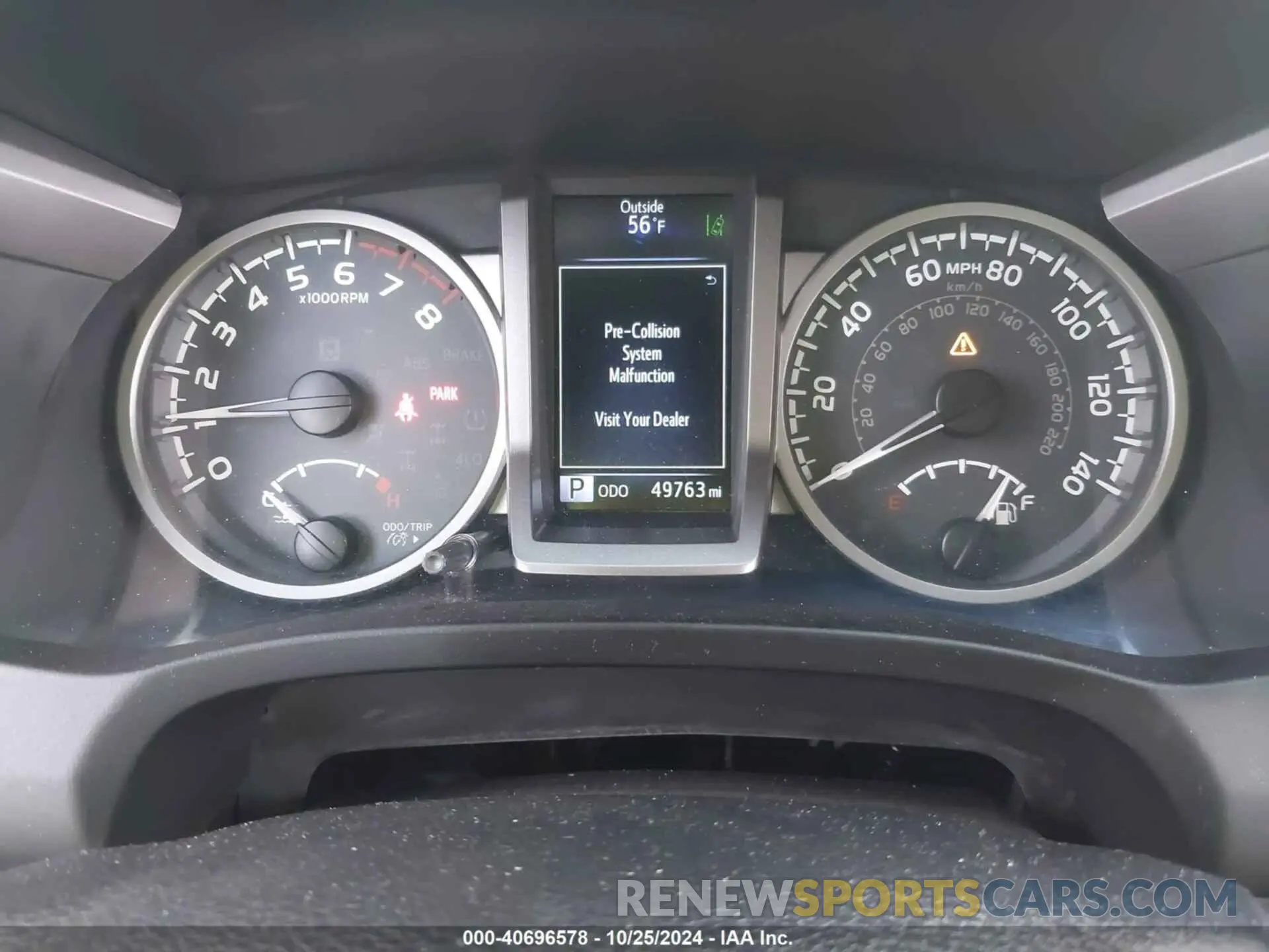 7 Photograph of a damaged car 5TFRZ5CN3KX085007 TOYOTA TACOMA 2019
