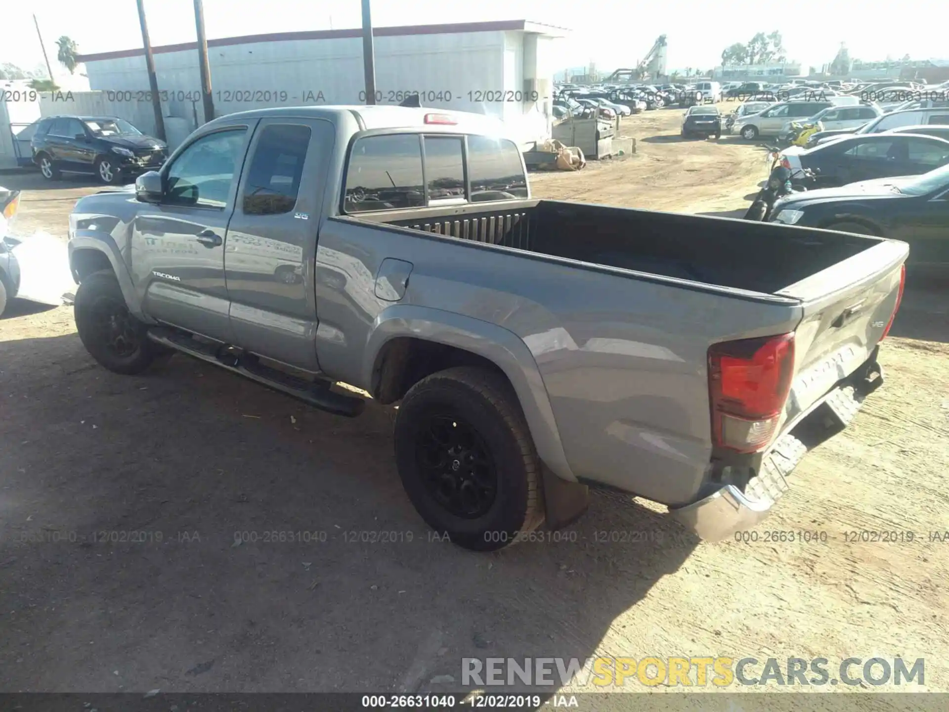 3 Photograph of a damaged car 5TFRZ5CN4KX074243 TOYOTA TACOMA 2019