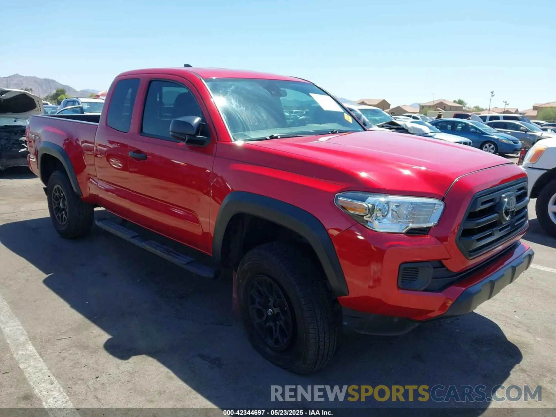 1 Photograph of a damaged car 5TFRZ5CN9KX081124 TOYOTA TACOMA 2019
