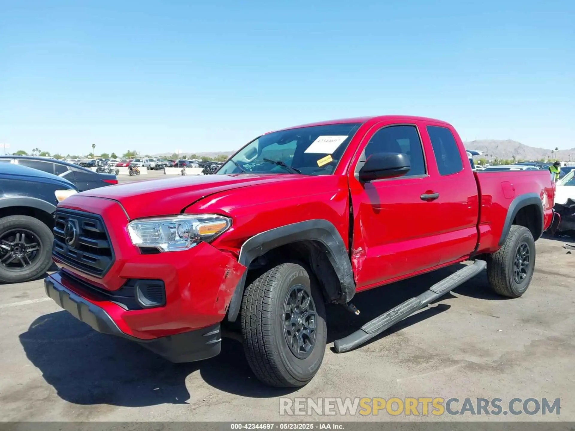 6 Photograph of a damaged car 5TFRZ5CN9KX081124 TOYOTA TACOMA 2019