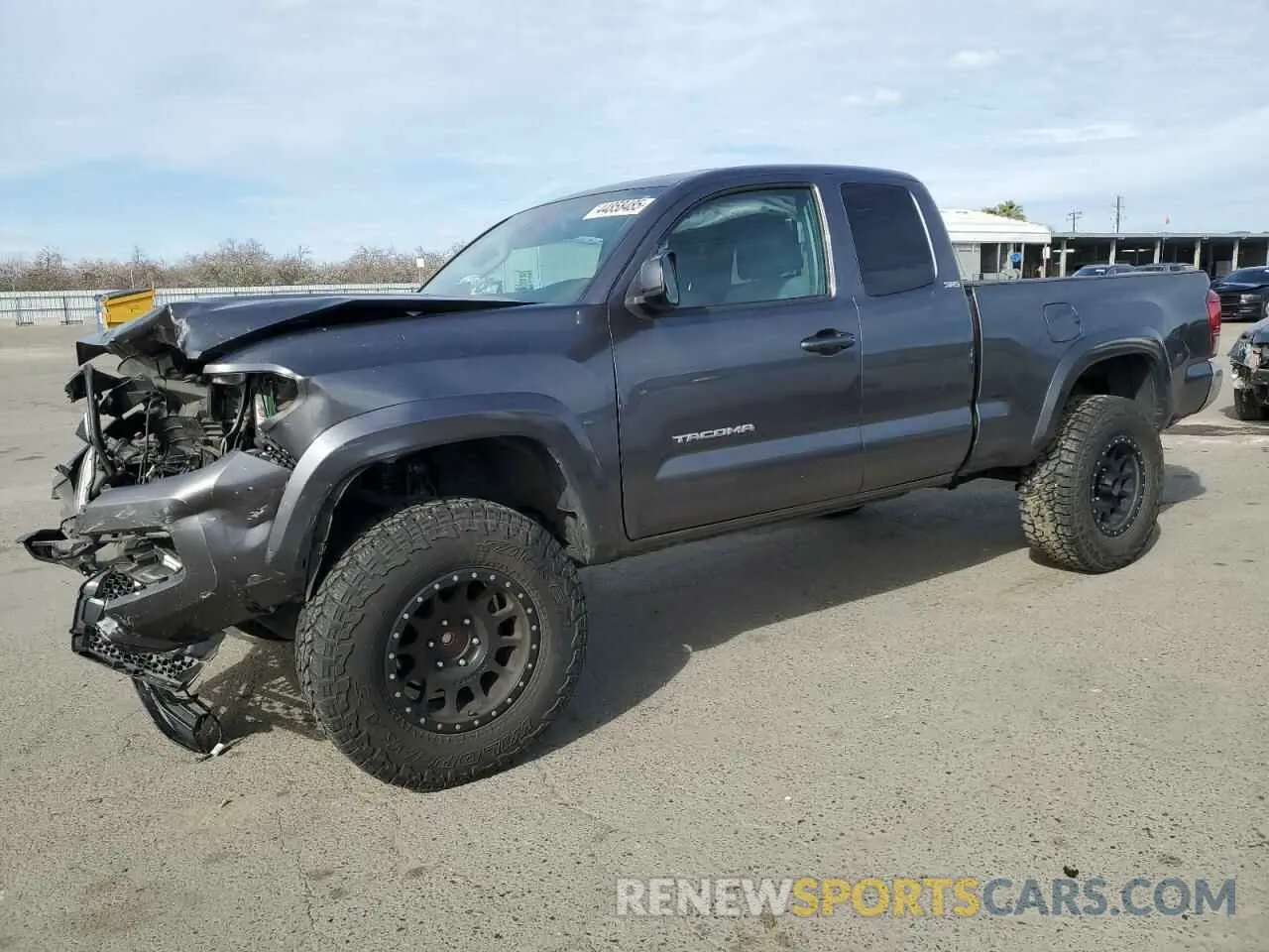1 Photograph of a damaged car 5TFRZ5CN9KX084007 TOYOTA TACOMA 2019