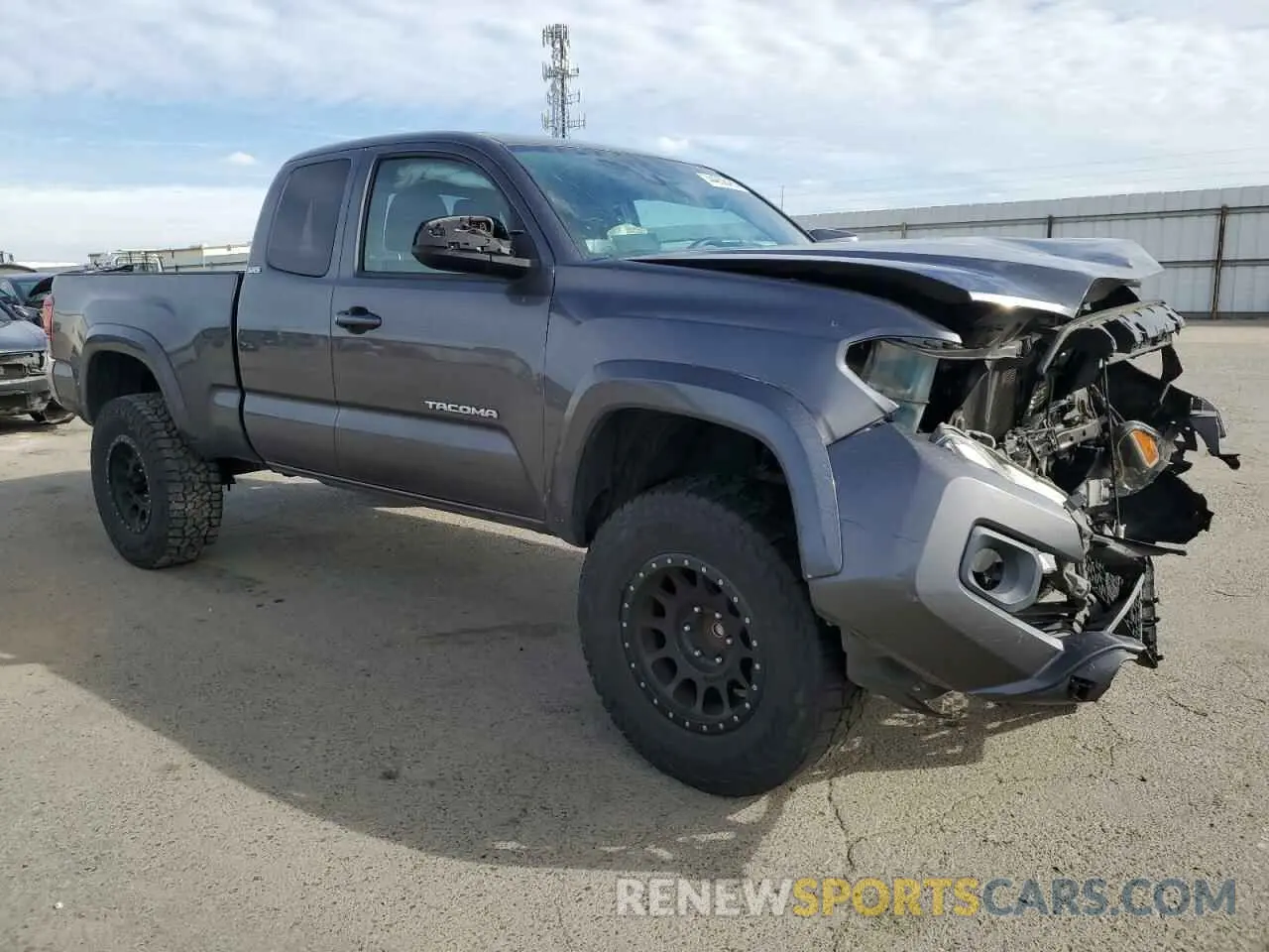 4 Photograph of a damaged car 5TFRZ5CN9KX084007 TOYOTA TACOMA 2019