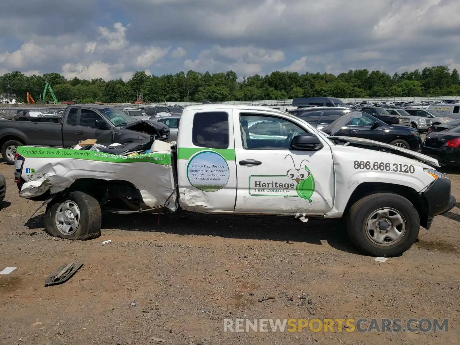 9 Photograph of a damaged car 5TFSX5EN0KX064300 TOYOTA TACOMA 2019