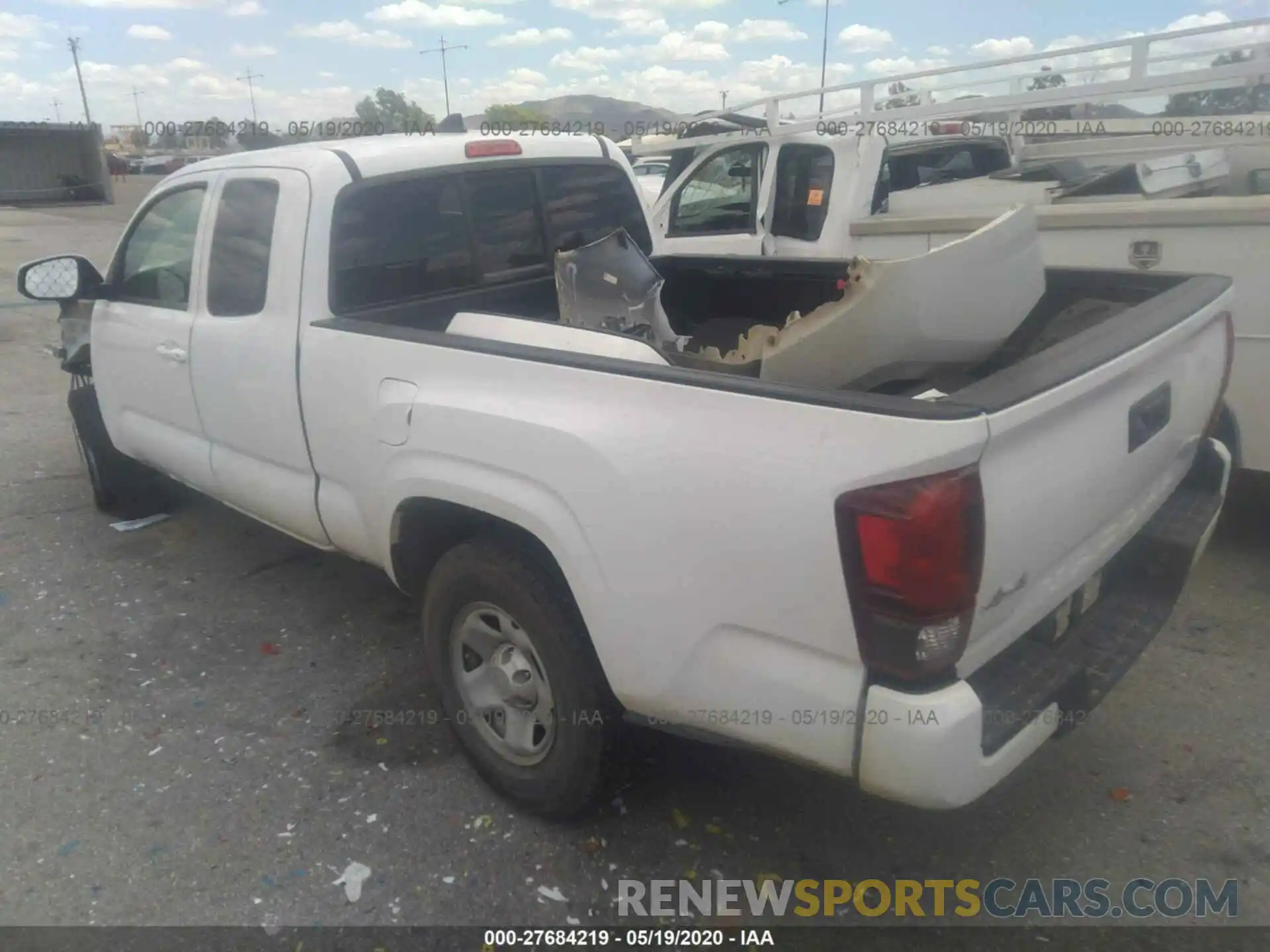 3 Photograph of a damaged car 5TFSX5EN2KX068719 TOYOTA TACOMA 2019