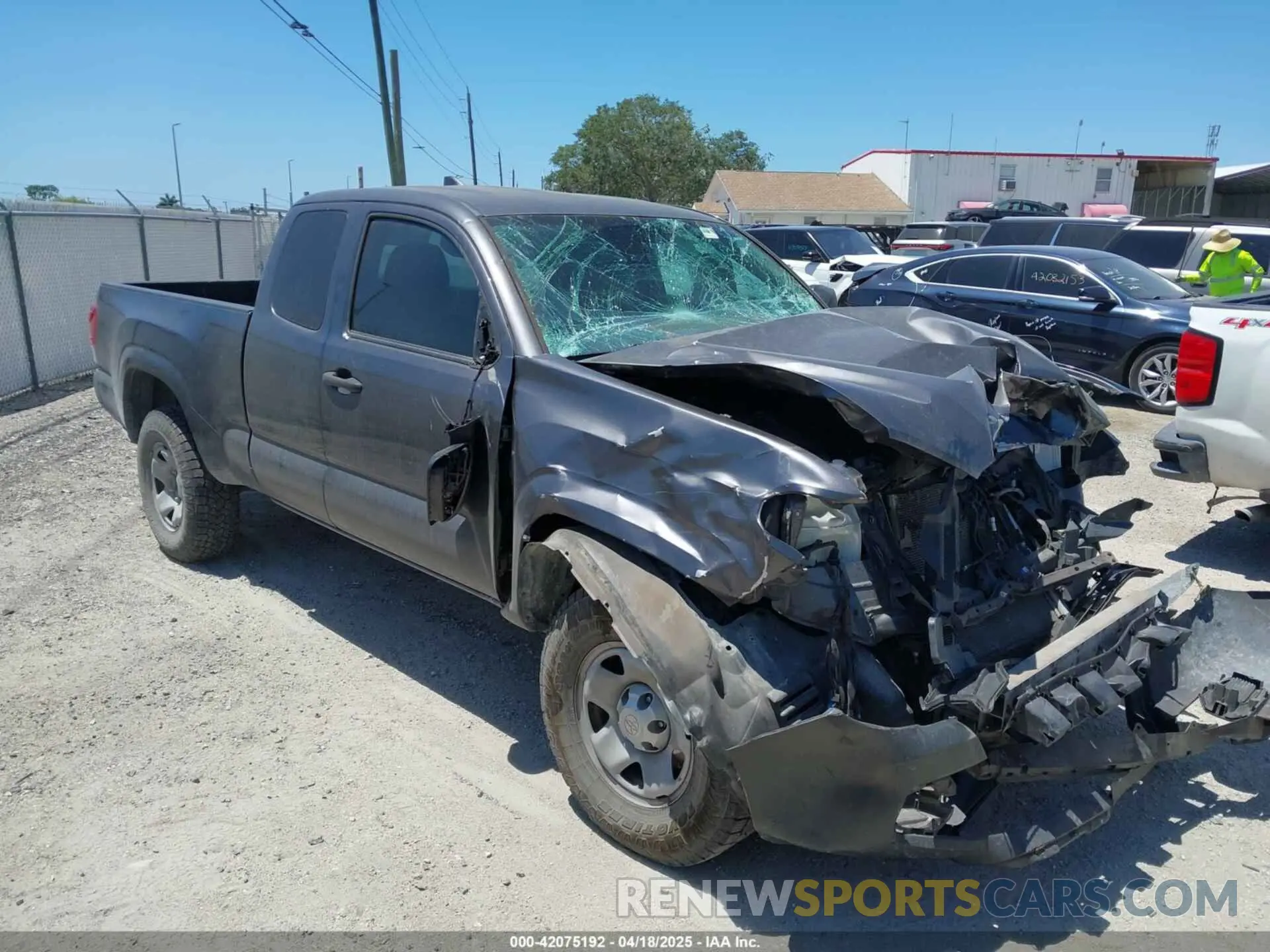 1 Photograph of a damaged car 5TFSX5EN2KX069191 TOYOTA TACOMA 2019
