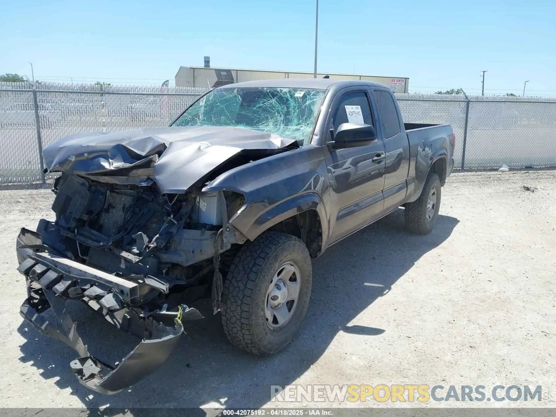 2 Photograph of a damaged car 5TFSX5EN2KX069191 TOYOTA TACOMA 2019
