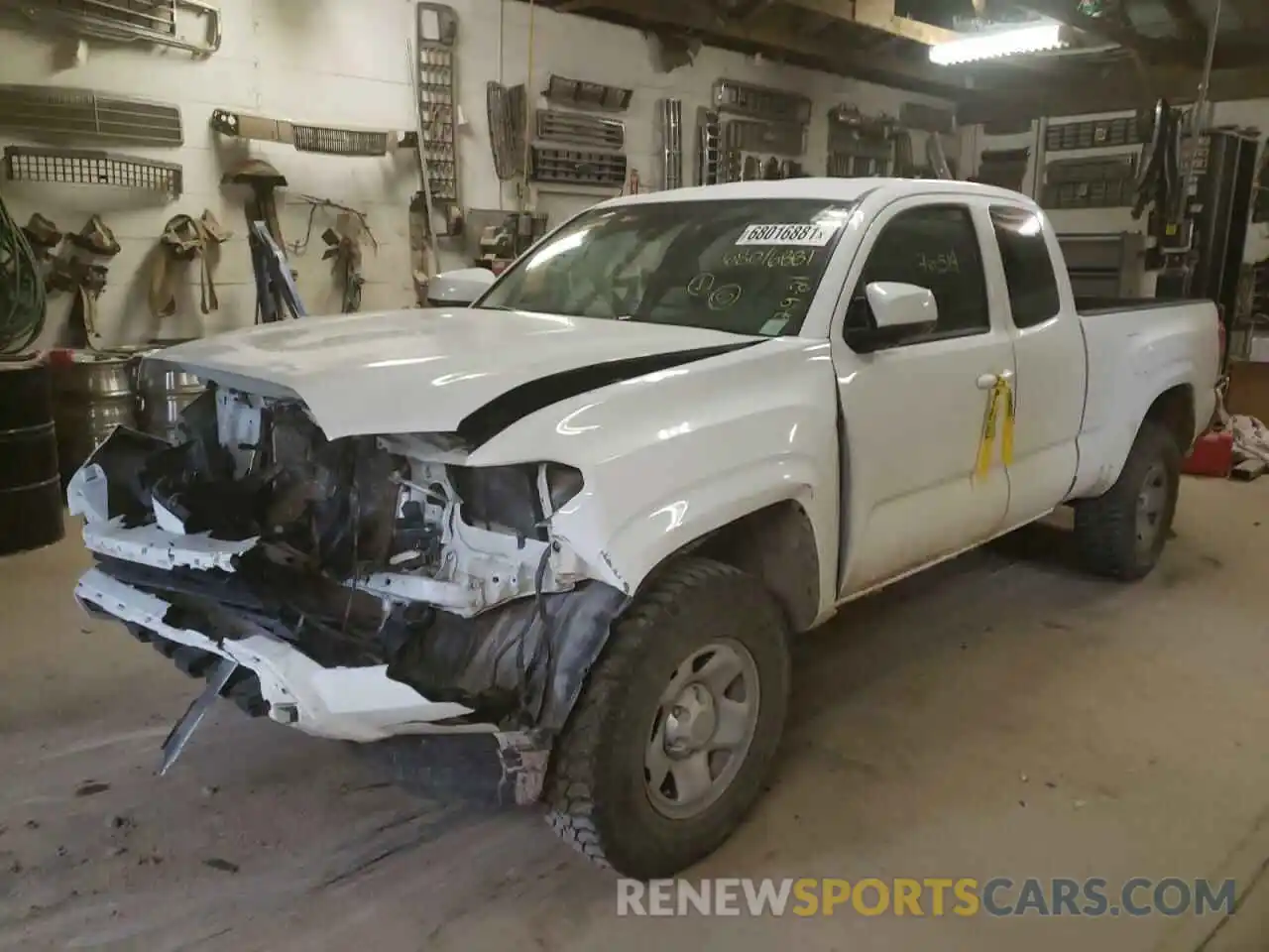 2 Photograph of a damaged car 5TFSX5EN2KX070437 TOYOTA TACOMA 2019