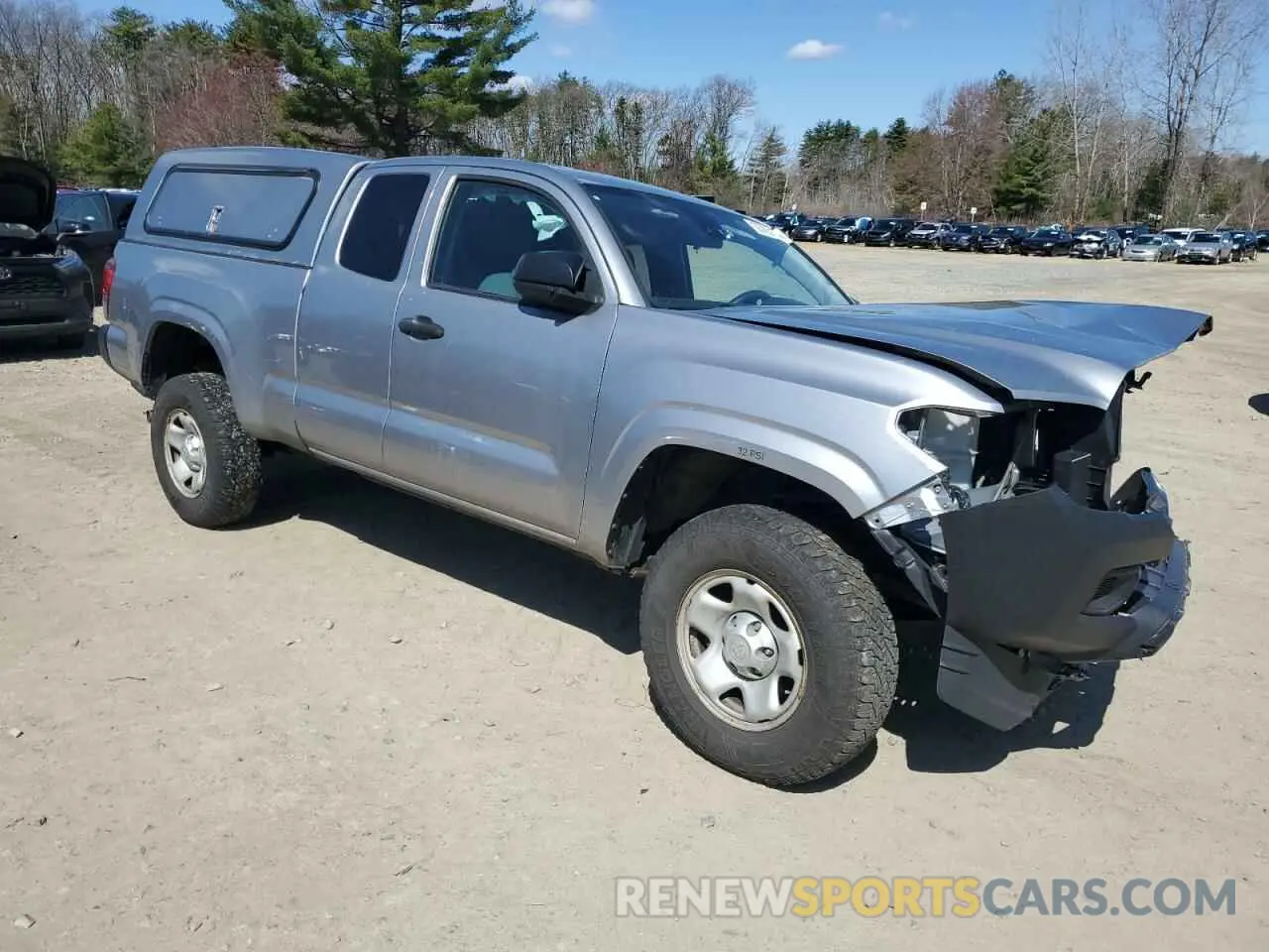 4 Photograph of a damaged car 5TFSX5EN5KX068701 TOYOTA TACOMA 2019