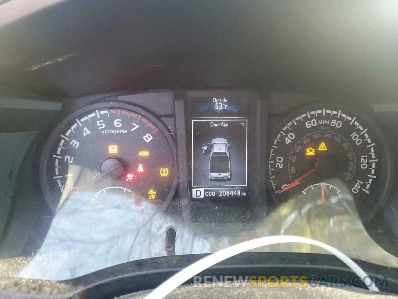 9 Photograph of a damaged car 5TFSX5EN5KX068701 TOYOTA TACOMA 2019