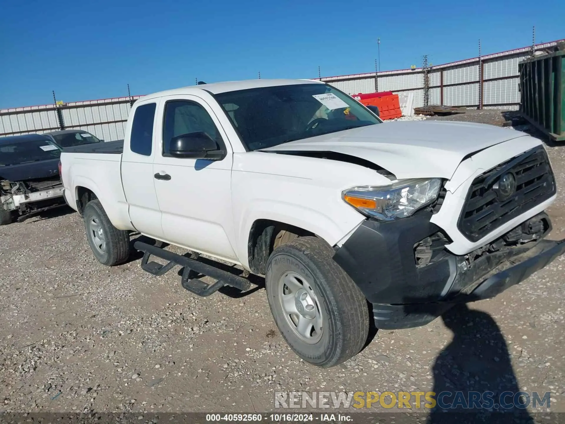 1 Photograph of a damaged car 5TFSX5EN6KX065306 TOYOTA TACOMA 2019