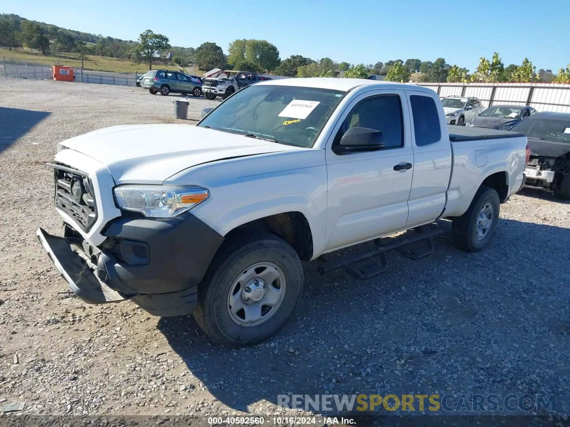 2 Photograph of a damaged car 5TFSX5EN6KX065306 TOYOTA TACOMA 2019