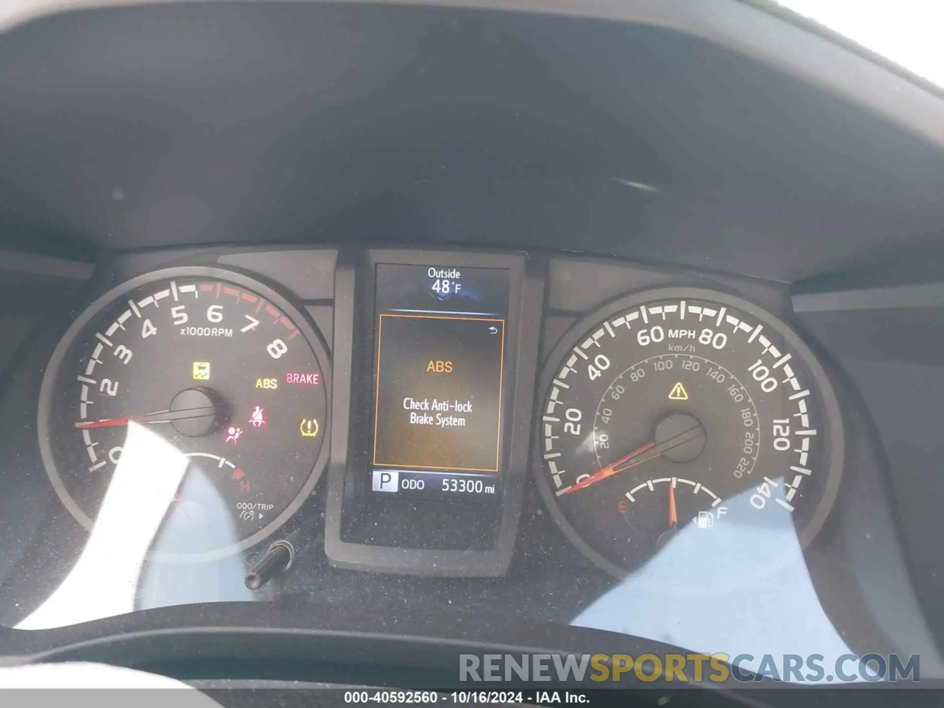 7 Photograph of a damaged car 5TFSX5EN6KX065306 TOYOTA TACOMA 2019