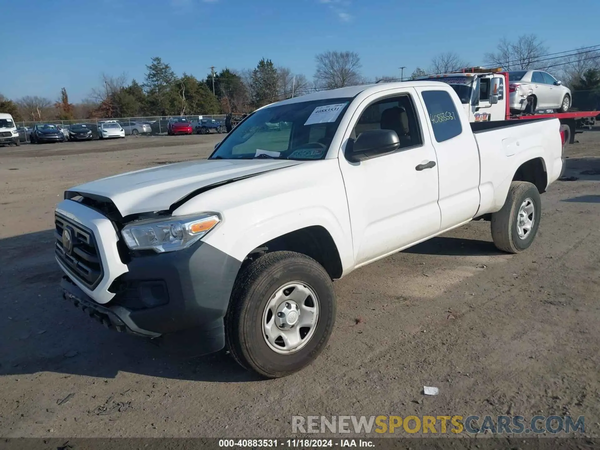 2 Photograph of a damaged car 5TFSX5EN6KX066410 TOYOTA TACOMA 2019
