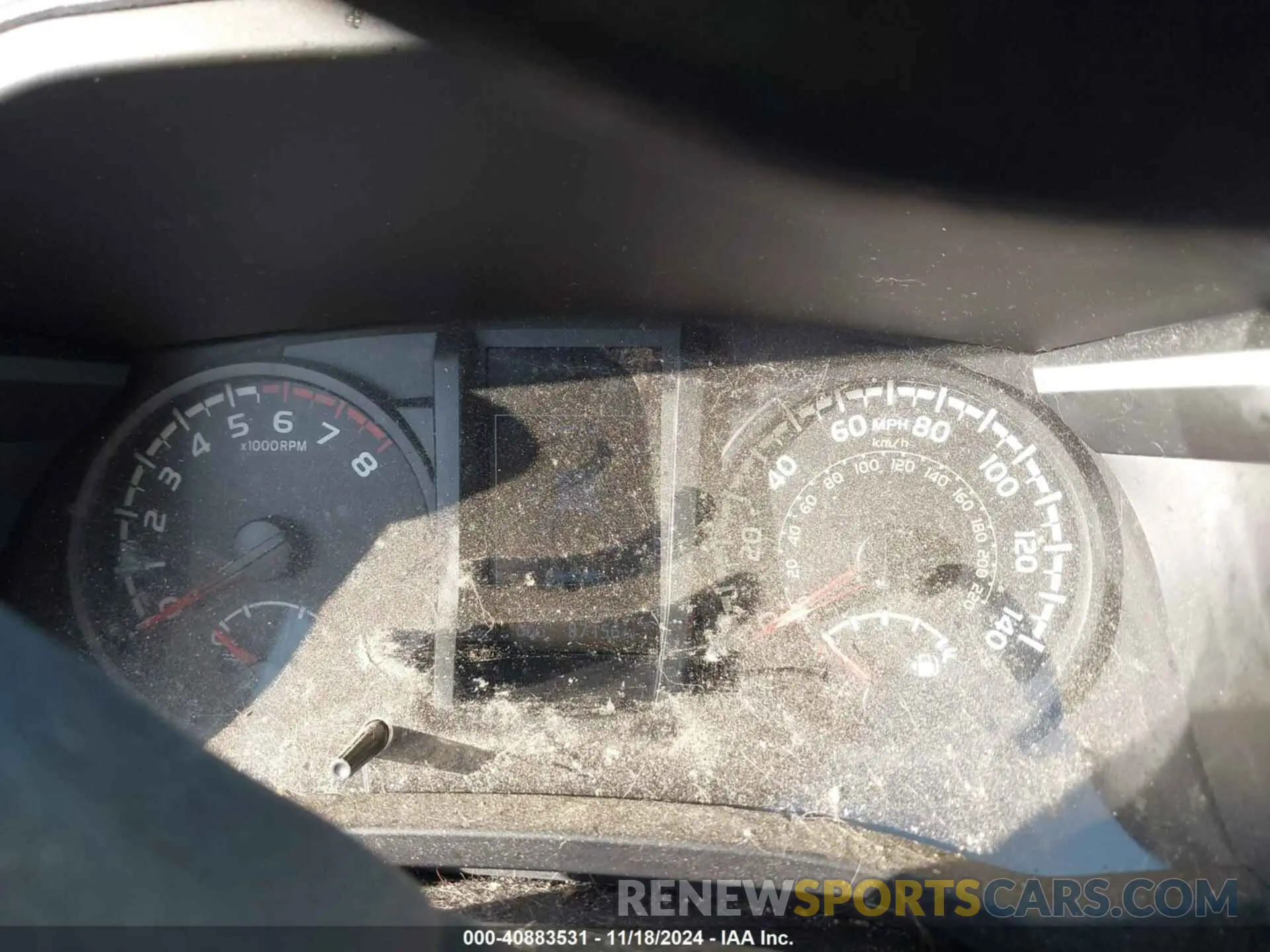 7 Photograph of a damaged car 5TFSX5EN6KX066410 TOYOTA TACOMA 2019
