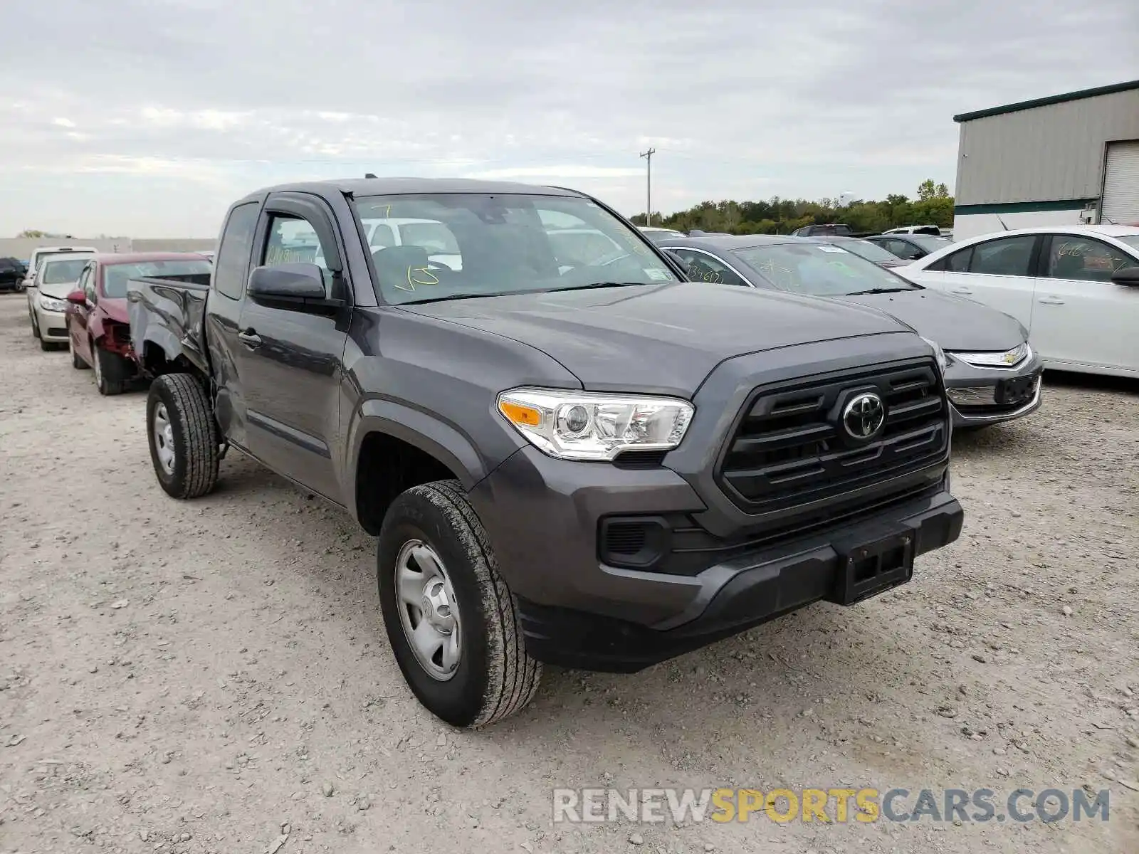 1 Photograph of a damaged car 5TFSX5EN6KX068495 TOYOTA TACOMA 2019