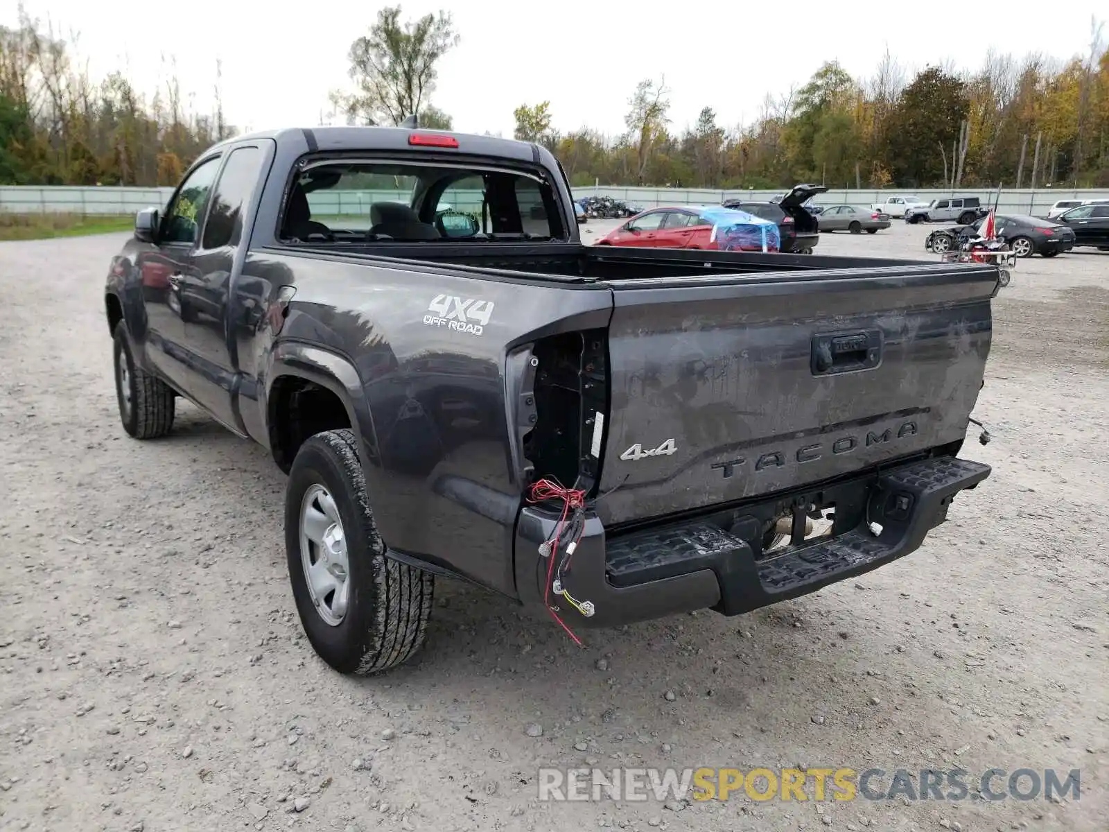 3 Photograph of a damaged car 5TFSX5EN6KX068495 TOYOTA TACOMA 2019