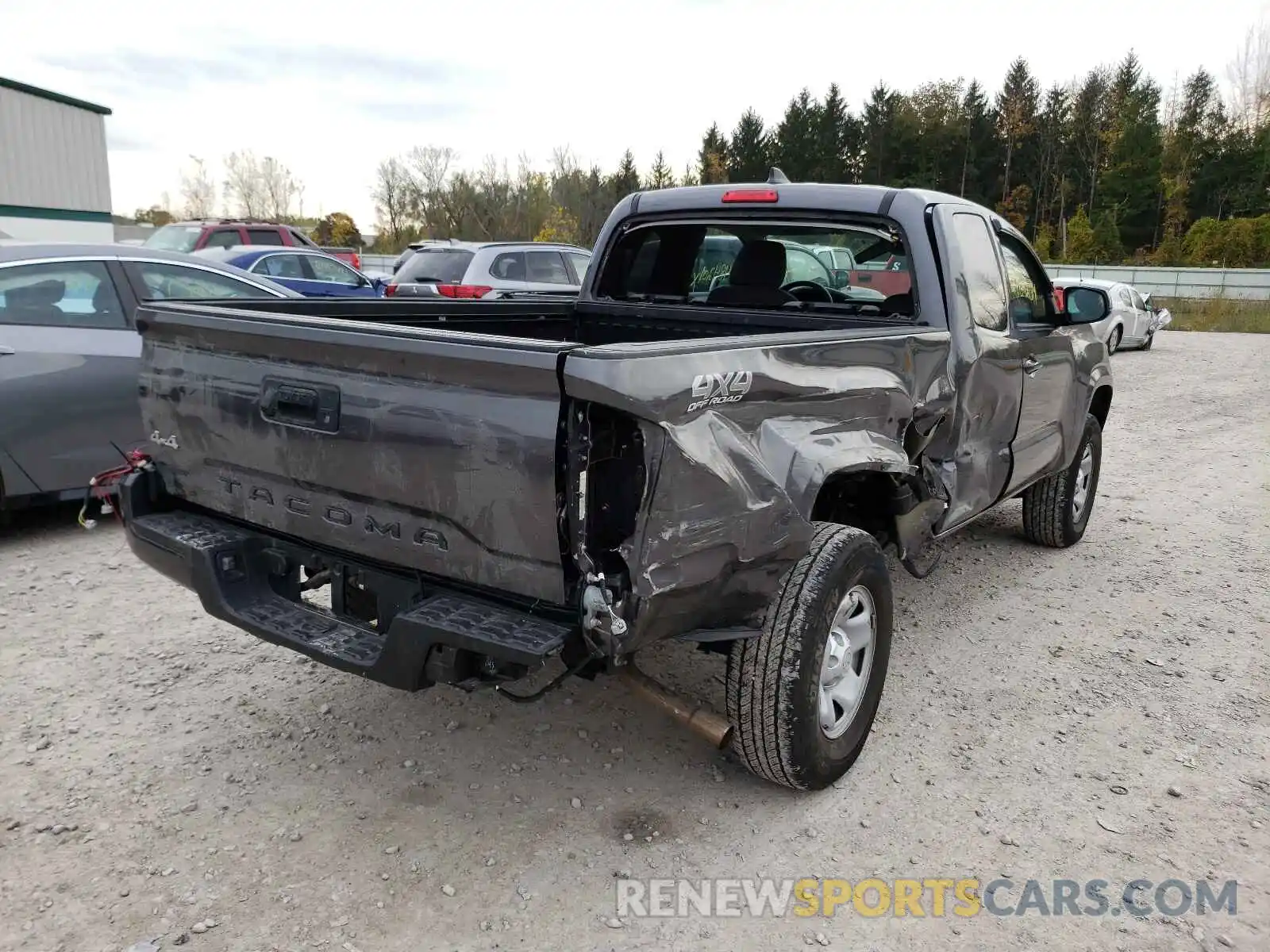 4 Photograph of a damaged car 5TFSX5EN6KX068495 TOYOTA TACOMA 2019