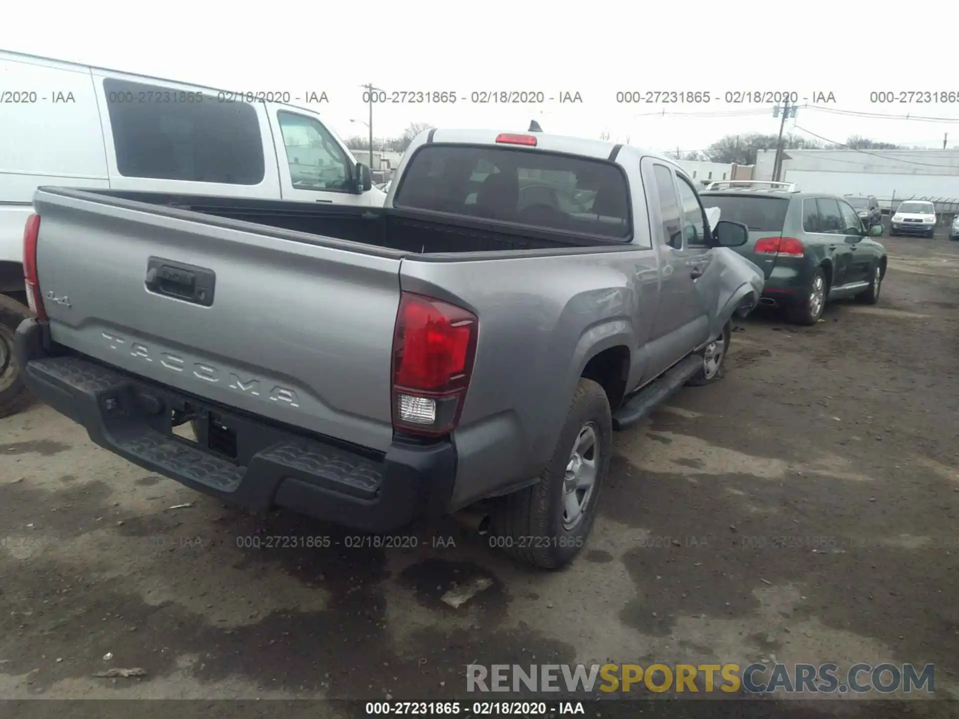 4 Photograph of a damaged car 5TFSX5EN7KX064259 TOYOTA TACOMA 2019