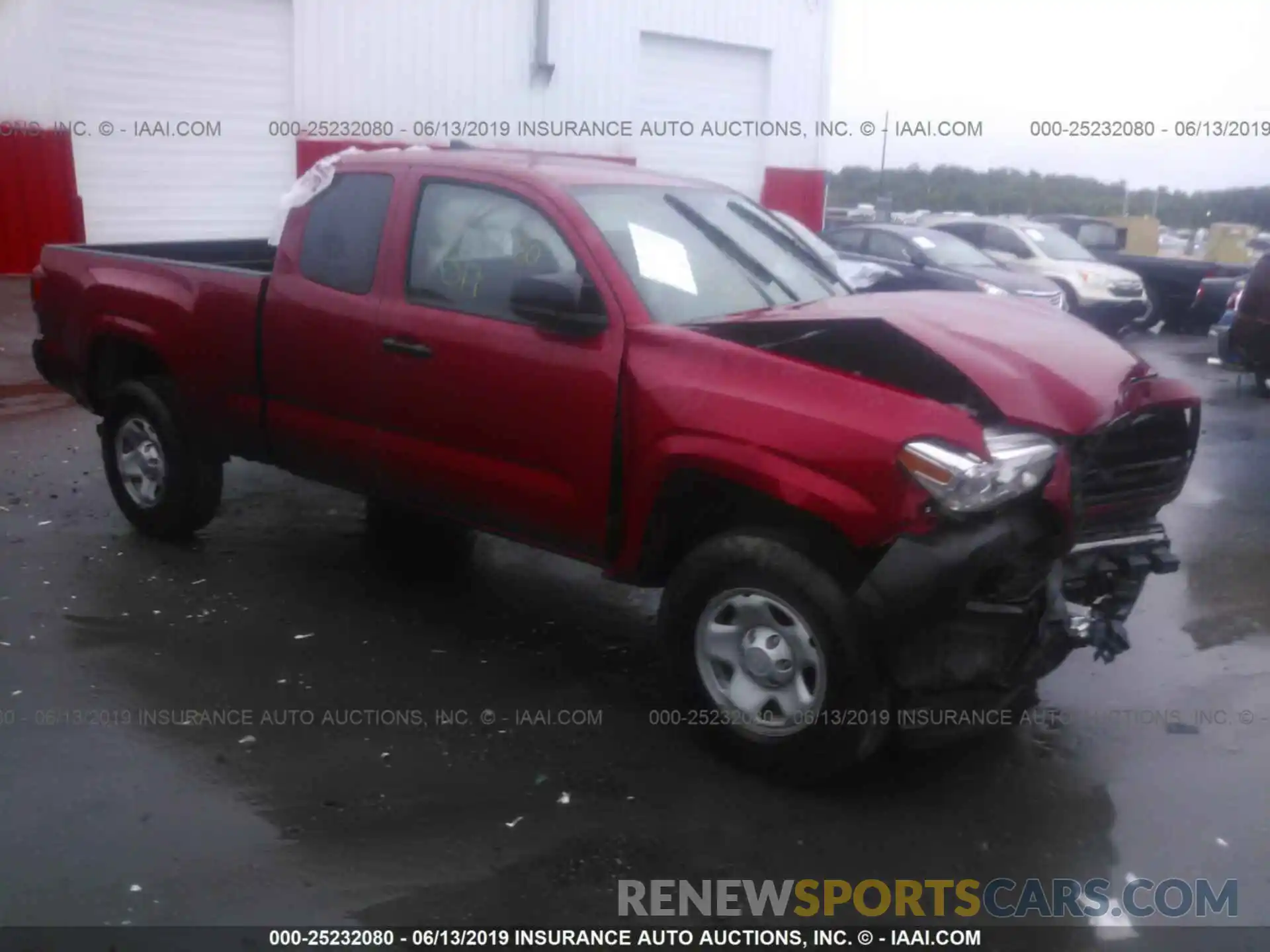 1 Photograph of a damaged car 5TFSX5EN7KX064388 TOYOTA TACOMA 2019