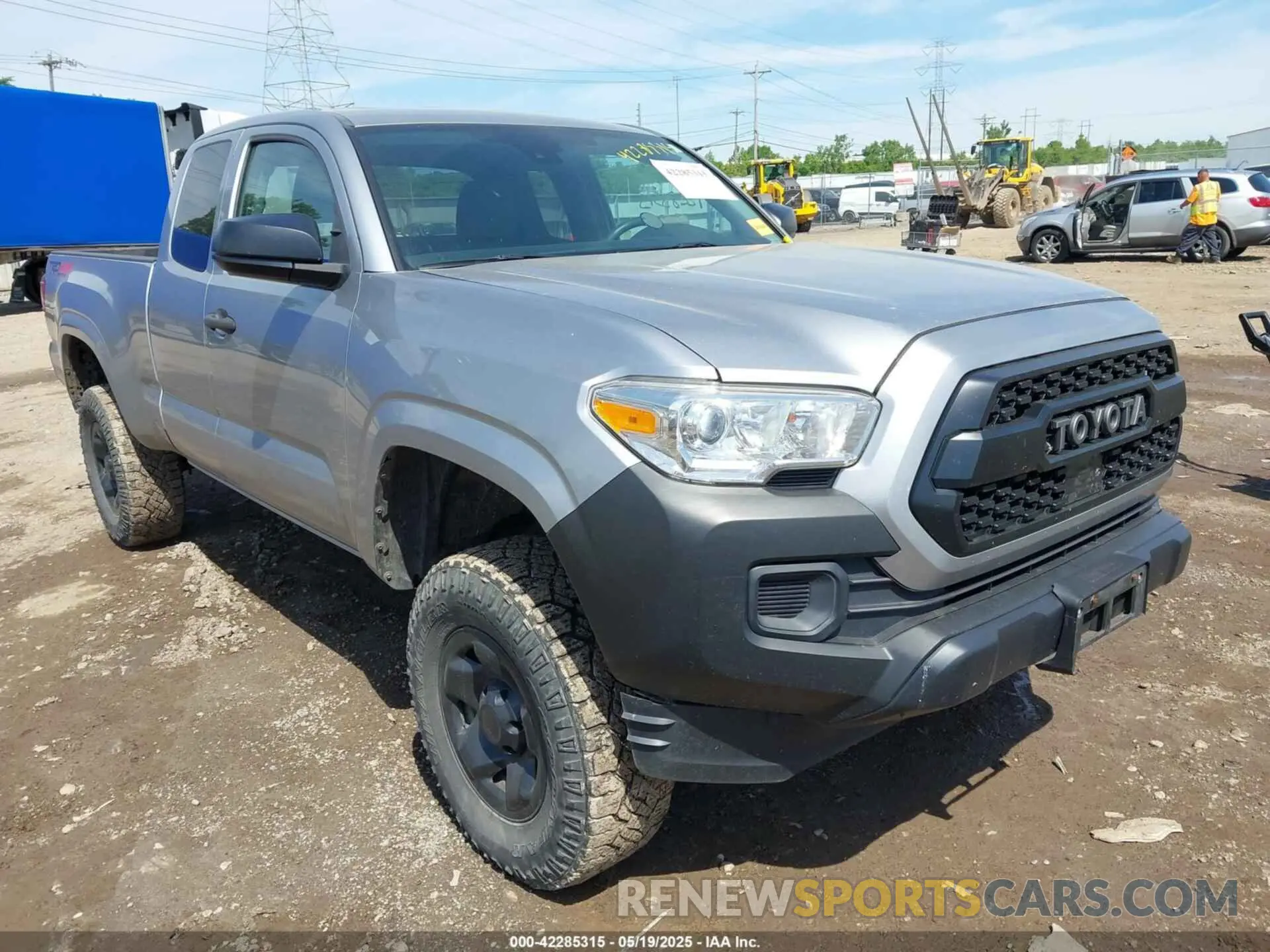 1 Photograph of a damaged car 5TFSX5EN7KX067145 TOYOTA TACOMA 2019