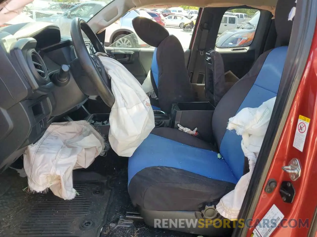 7 Photograph of a damaged car 5TFSX5EN8KX065520 TOYOTA TACOMA 2019