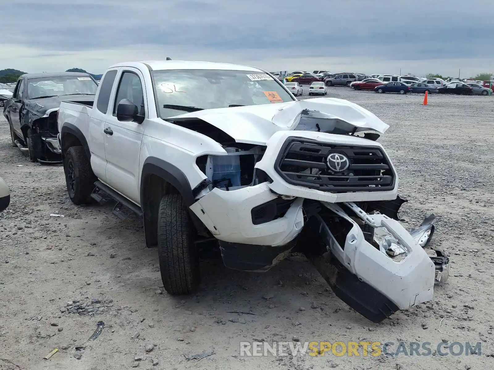 1 Photograph of a damaged car 5TFSX5EN9KX067311 TOYOTA TACOMA 2019