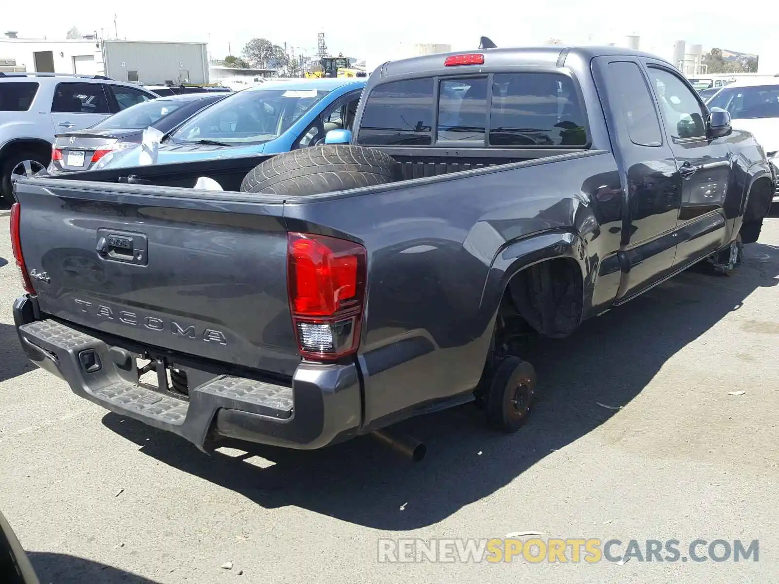 4 Photograph of a damaged car 5TFSX5EN9KX070872 TOYOTA TACOMA 2019