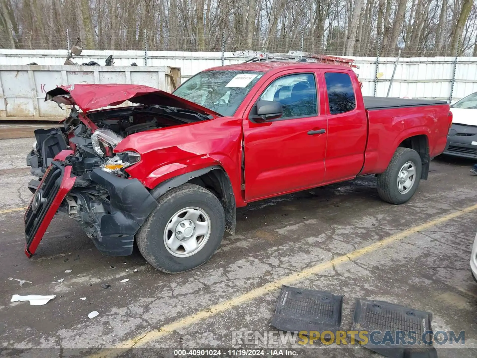 2 Photograph of a damaged car 5TFSX5ENXKX064059 TOYOTA TACOMA 2019