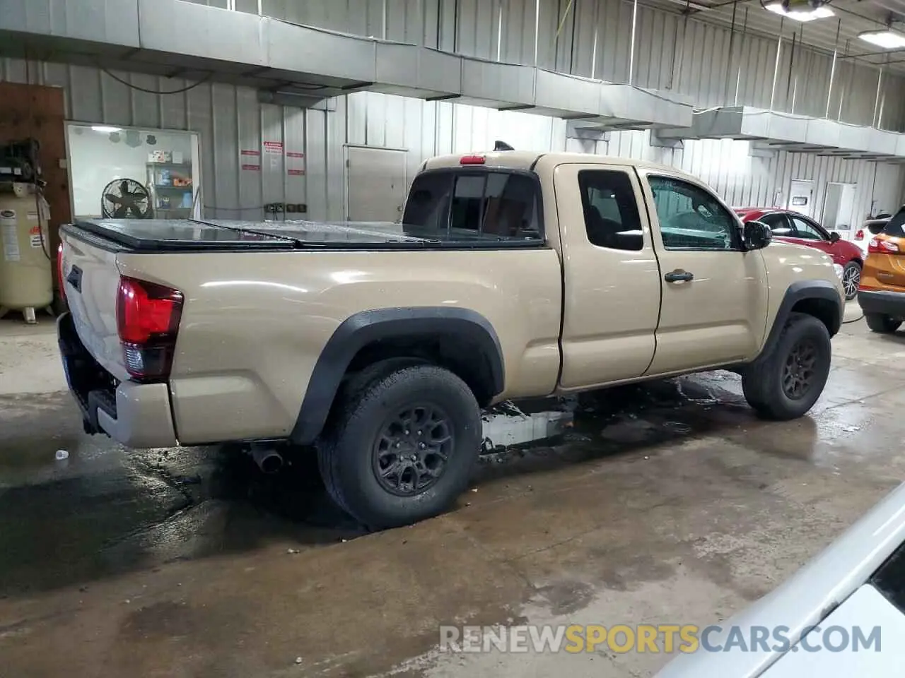 3 Photograph of a damaged car 5TFSZ5AN0KX186851 TOYOTA TACOMA 2019
