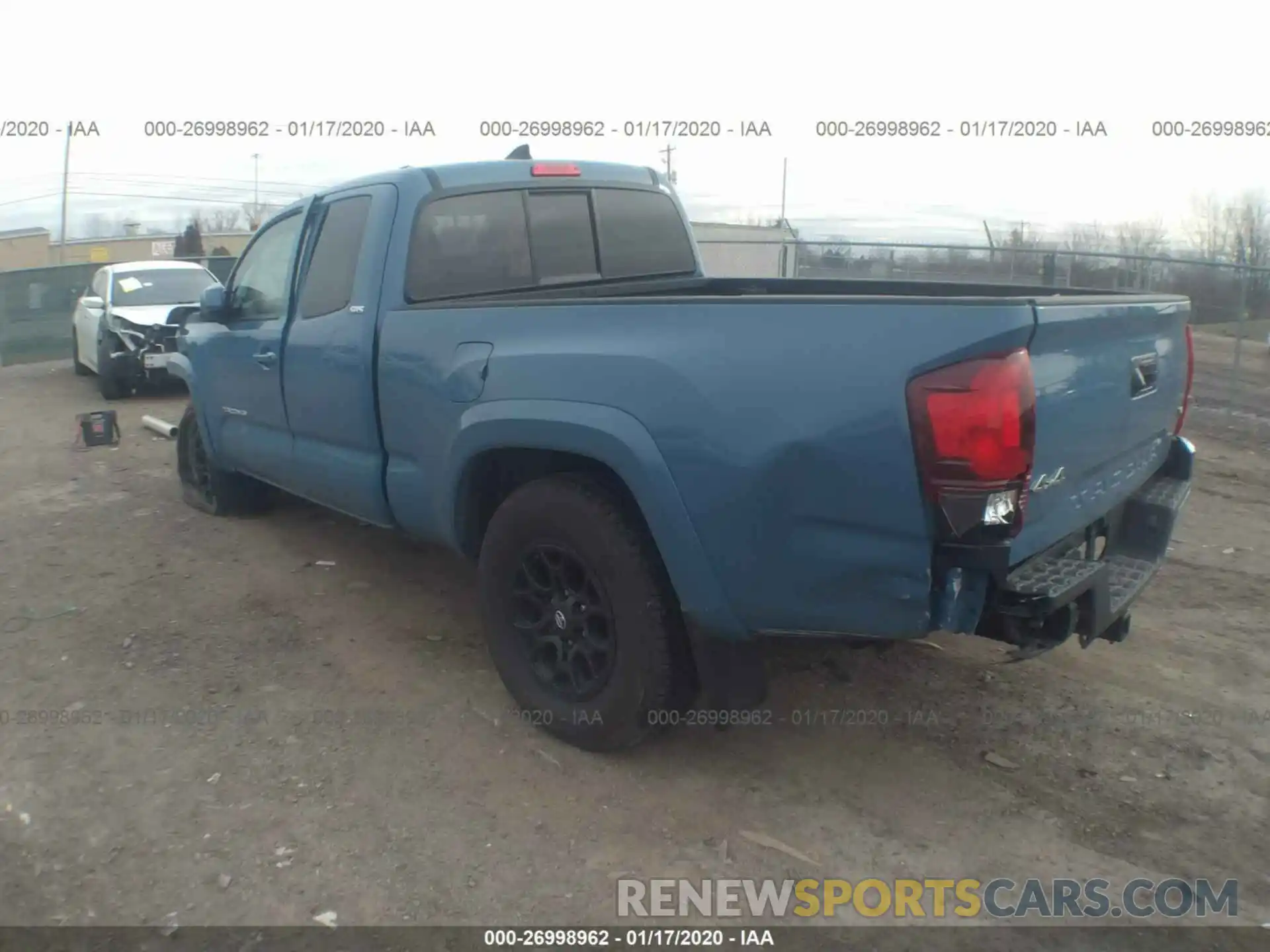 3 Photograph of a damaged car 5TFSZ5AN0KX193427 TOYOTA TACOMA 2019