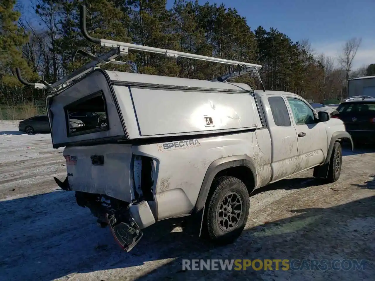 4 Photograph of a damaged car 5TFSZ5AN1KX173168 TOYOTA TACOMA 2019