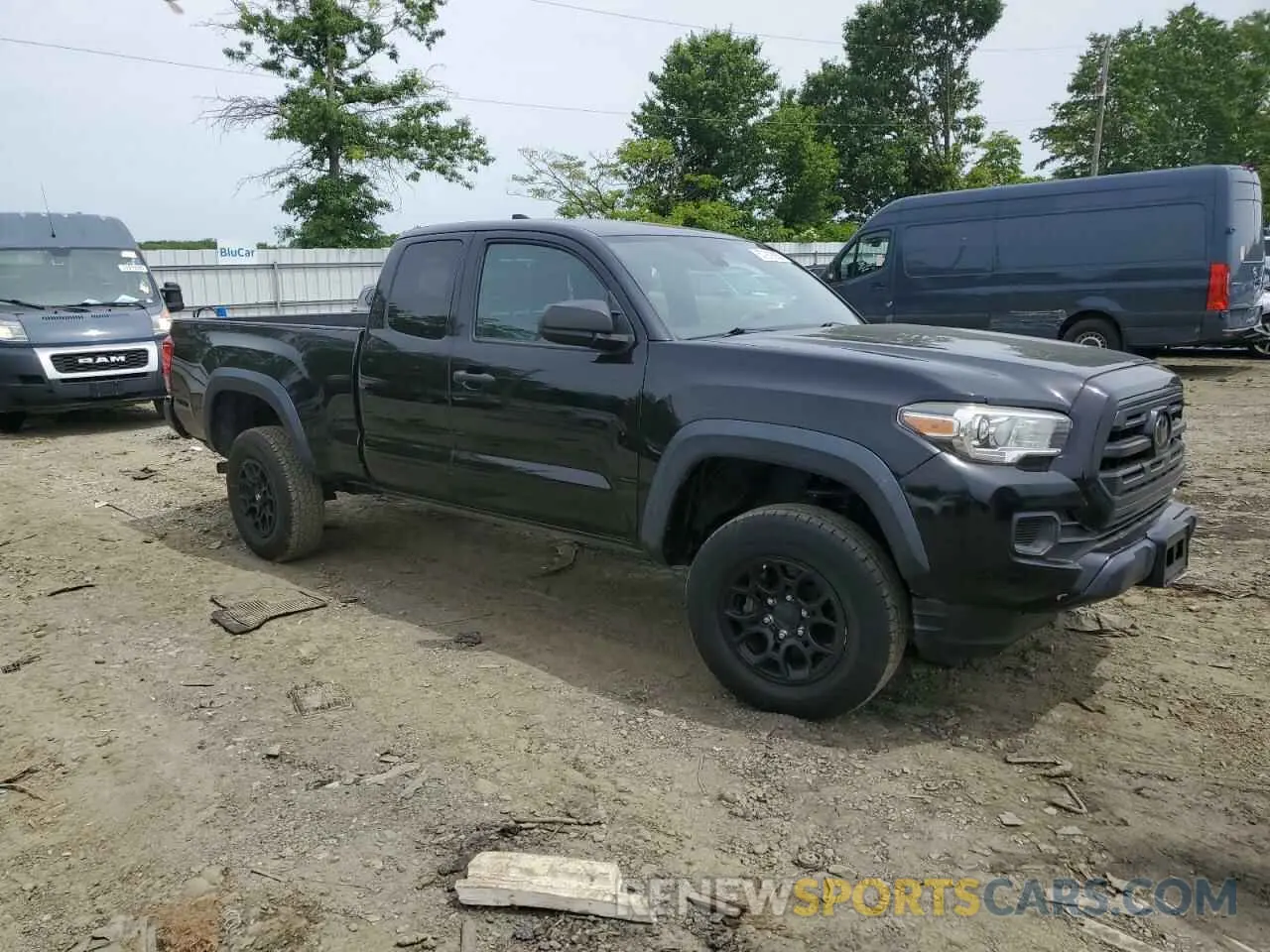 4 Photograph of a damaged car 5TFSZ5AN1KX173638 TOYOTA TACOMA 2019