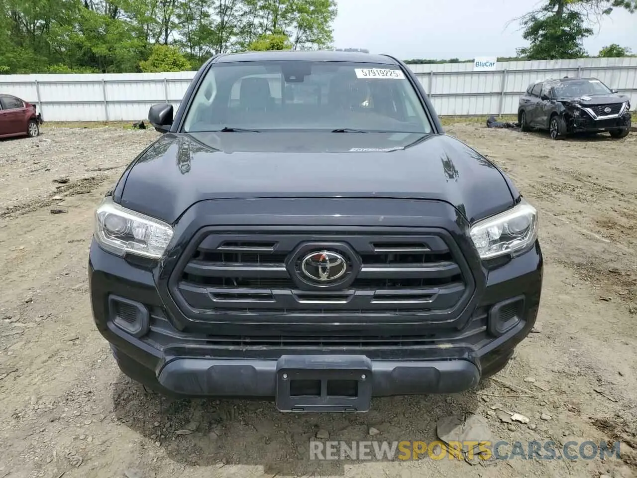5 Photograph of a damaged car 5TFSZ5AN1KX173638 TOYOTA TACOMA 2019