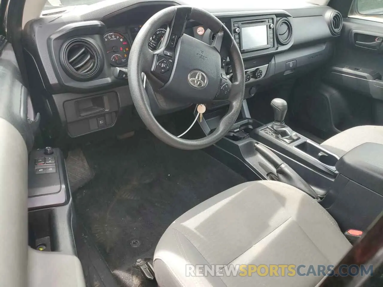 8 Photograph of a damaged car 5TFSZ5AN1KX173638 TOYOTA TACOMA 2019