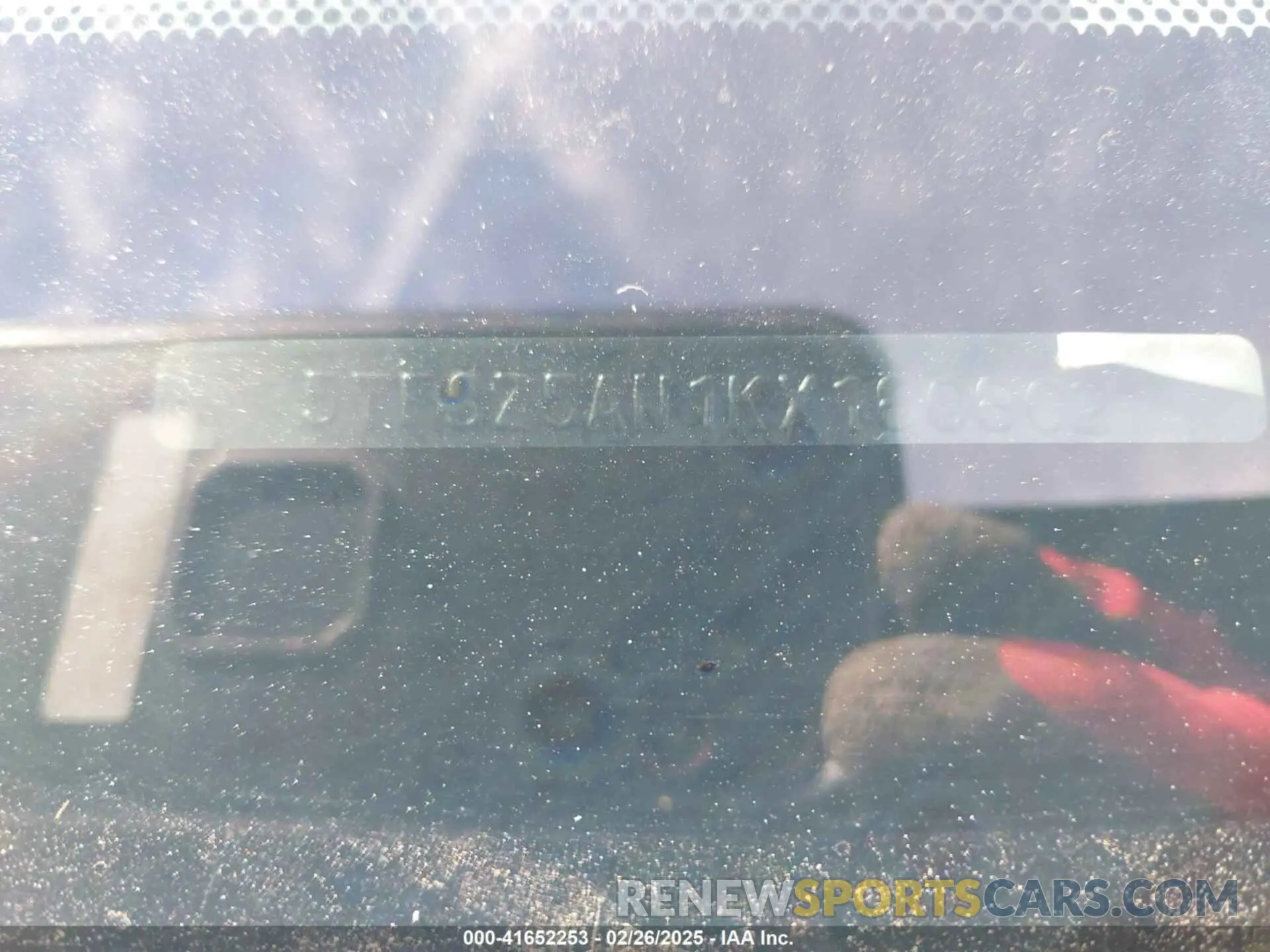 9 Photograph of a damaged car 5TFSZ5AN1KX180802 TOYOTA TACOMA 2019