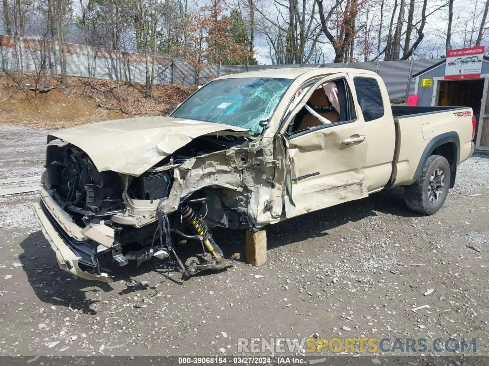 2 Photograph of a damaged car 5TFSZ5AN1KX189077 TOYOTA TACOMA 2019