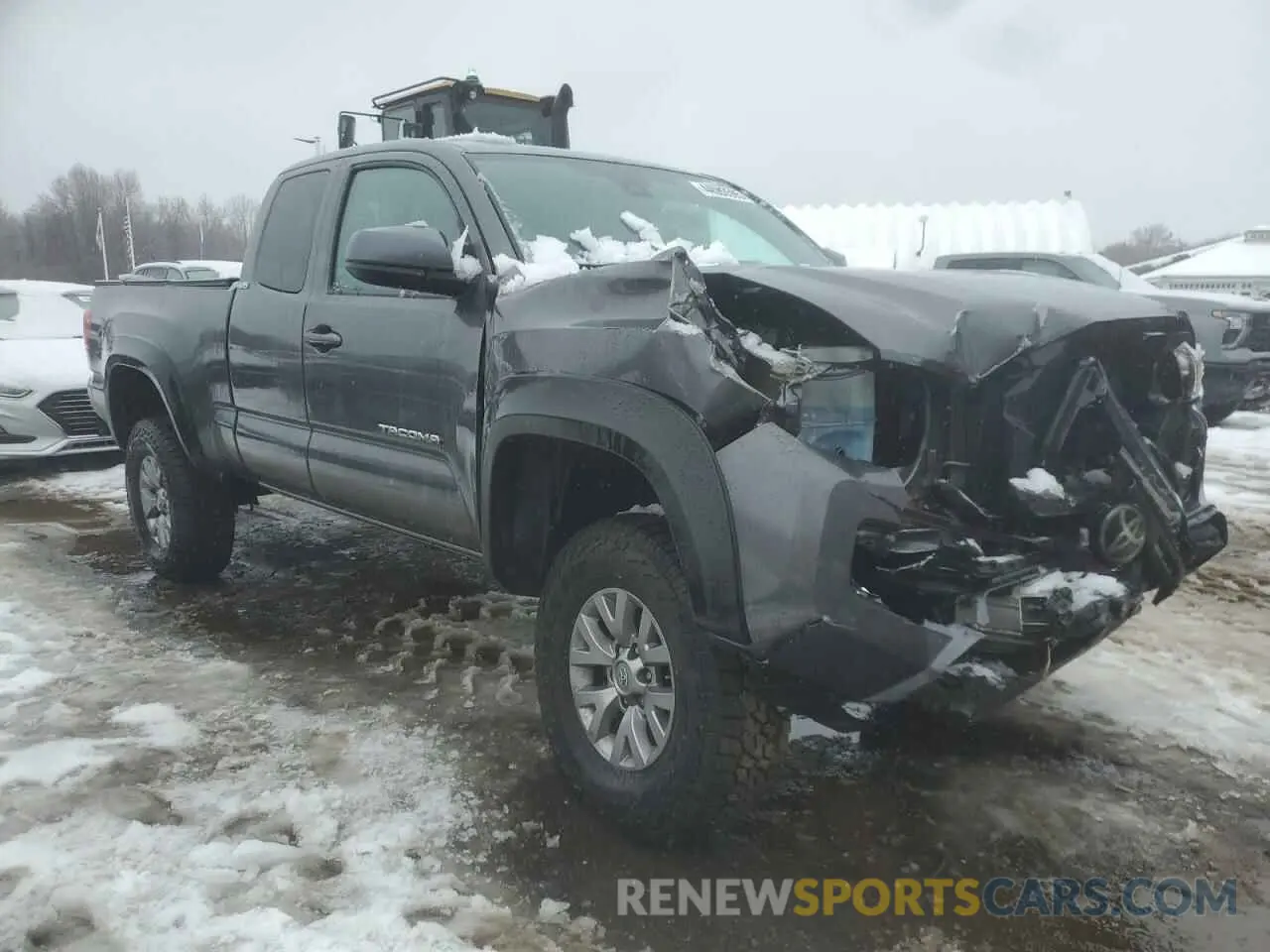 4 Photograph of a damaged car 5TFSZ5AN2KX182865 TOYOTA TACOMA 2019