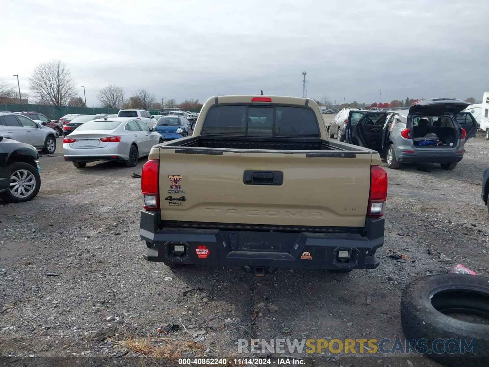 16 Photograph of a damaged car 5TFSZ5AN3KX184656 TOYOTA TACOMA 2019