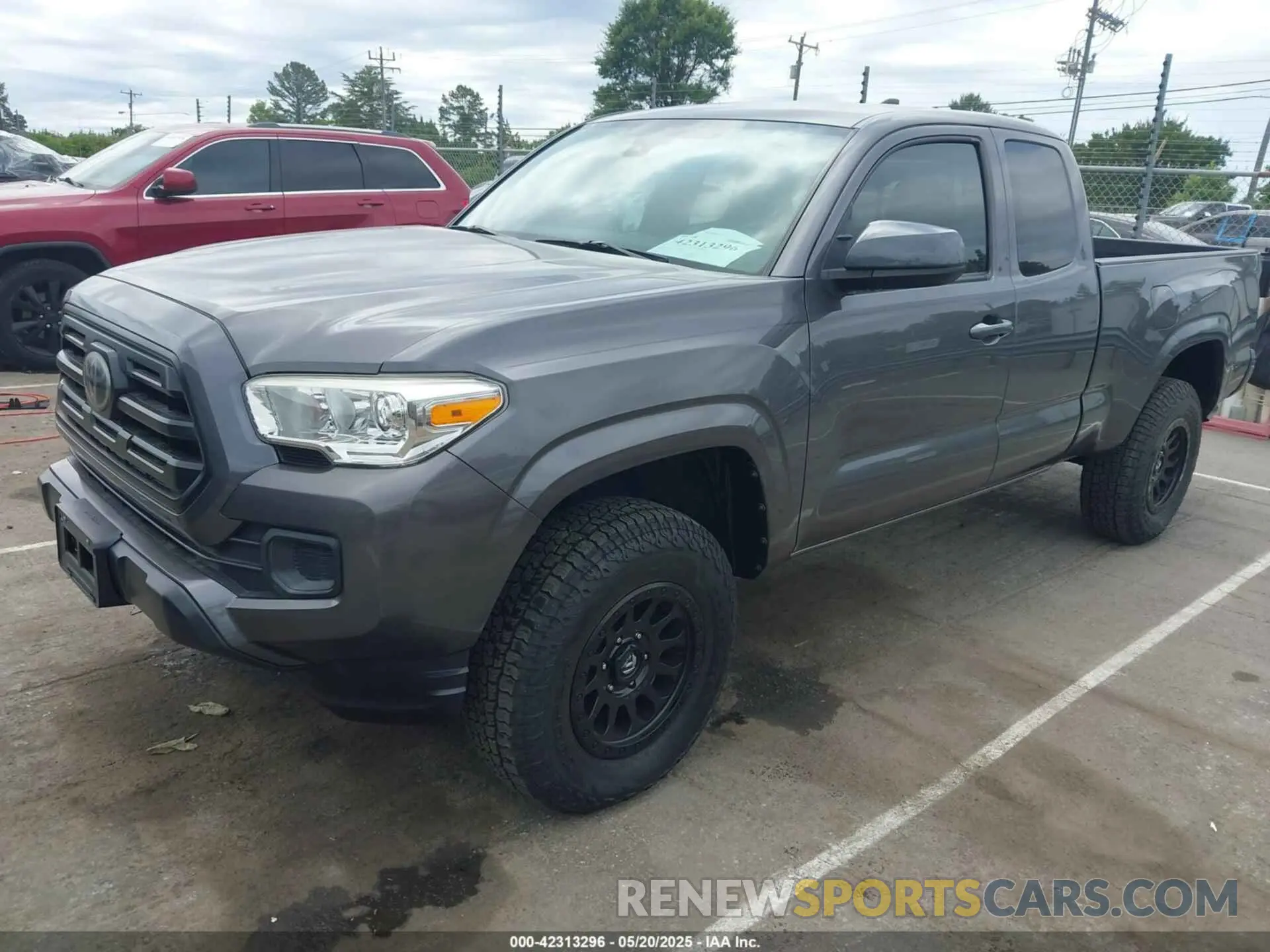 2 Photograph of a damaged car 5TFSZ5AN3KX190800 TOYOTA TACOMA 2019
