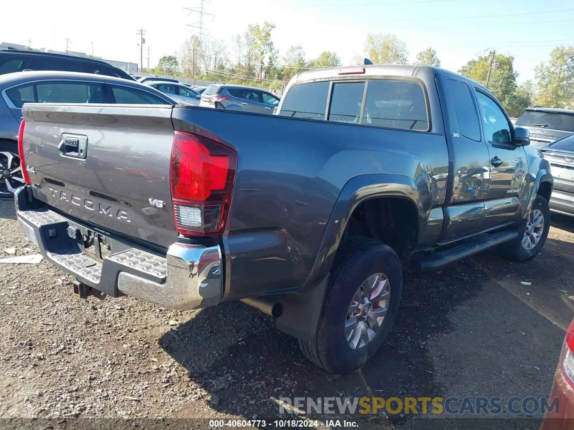 4 Photograph of a damaged car 5TFSZ5AN4KX166439 TOYOTA TACOMA 2019