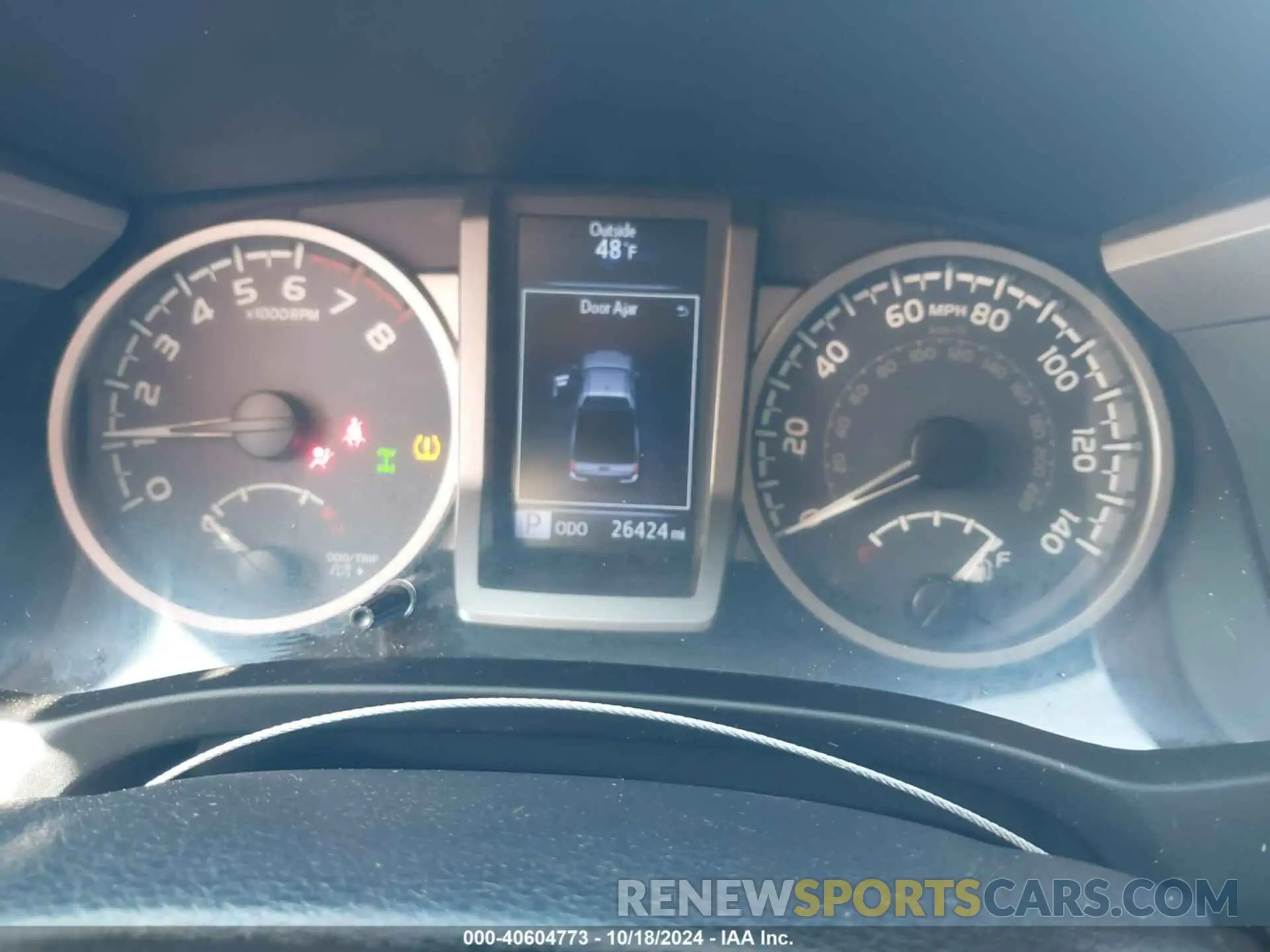 7 Photograph of a damaged car 5TFSZ5AN4KX166439 TOYOTA TACOMA 2019