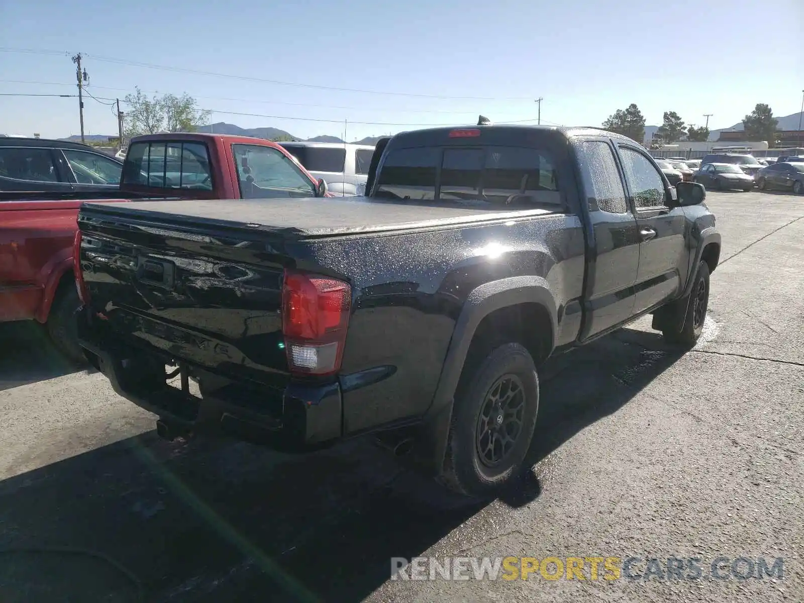 4 Photograph of a damaged car 5TFSZ5AN5KX178700 TOYOTA TACOMA 2019