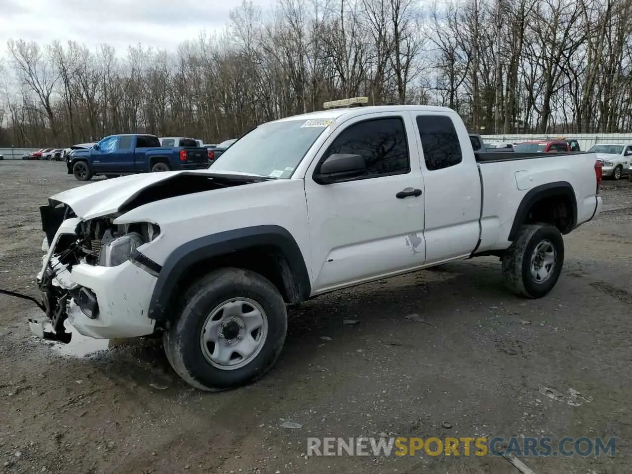 1 Photograph of a damaged car 5TFSZ5AN5KX198803 TOYOTA TACOMA 2019