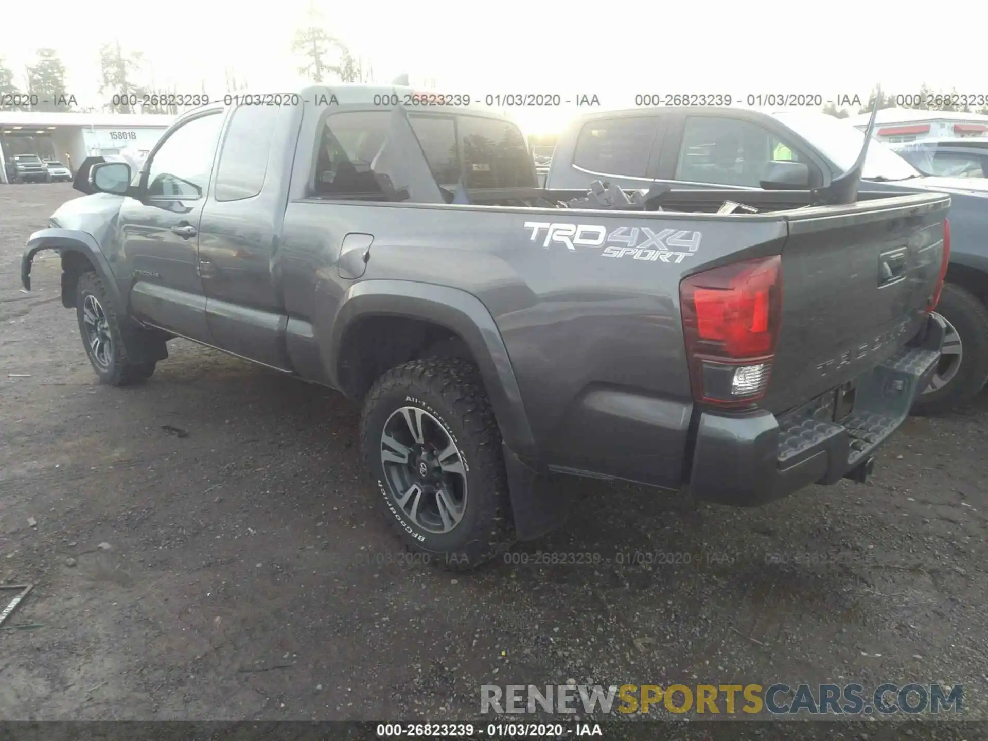 3 Photograph of a damaged car 5TFSZ5AN6KX193142 TOYOTA TACOMA 2019