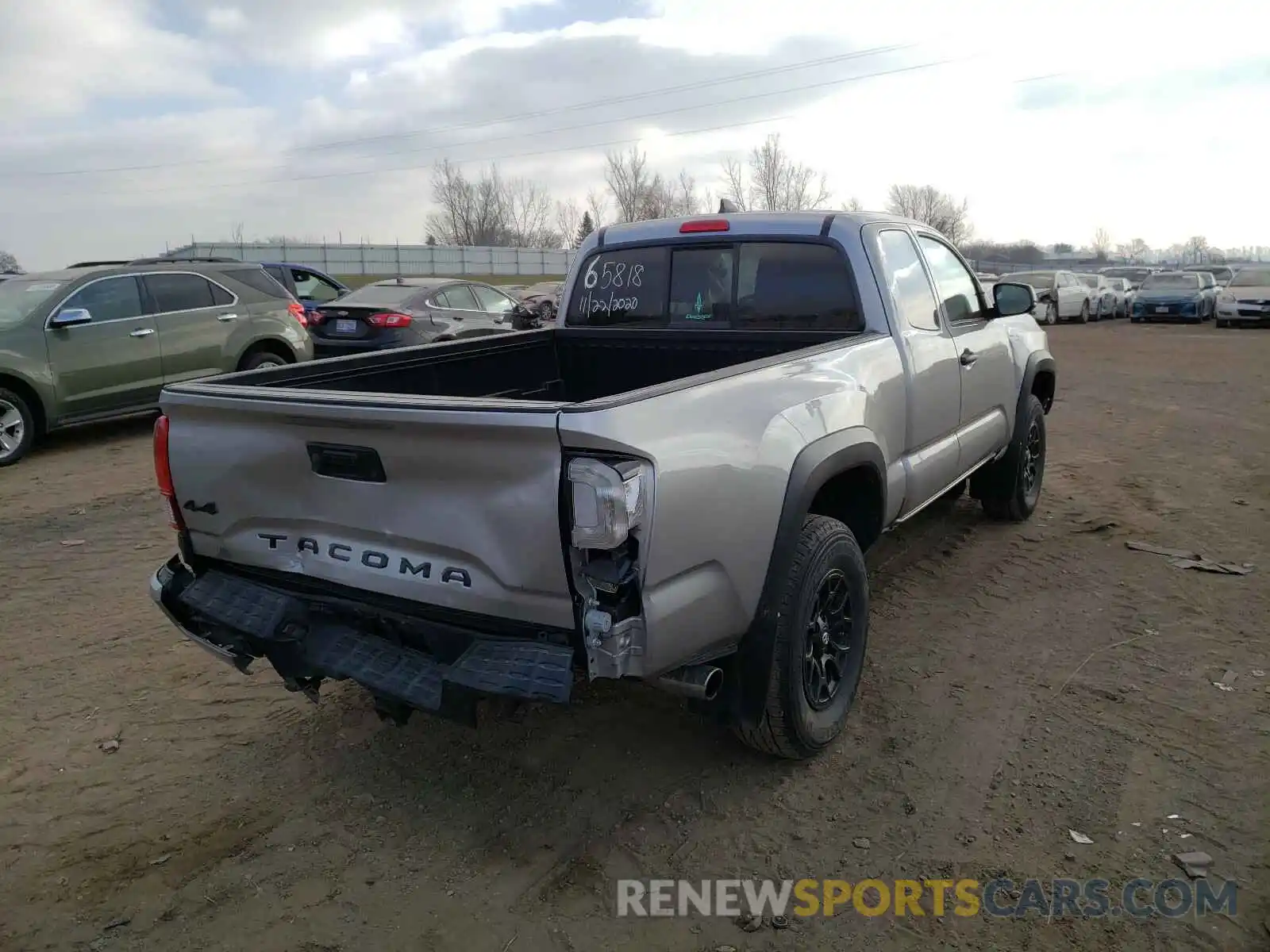 4 Photograph of a damaged car 5TFSZ5AN7KX165818 TOYOTA TACOMA 2019