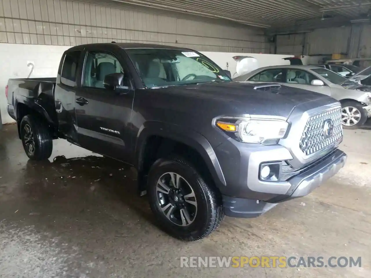 1 Photograph of a damaged car 5TFSZ5AN7KX203855 TOYOTA TACOMA 2019