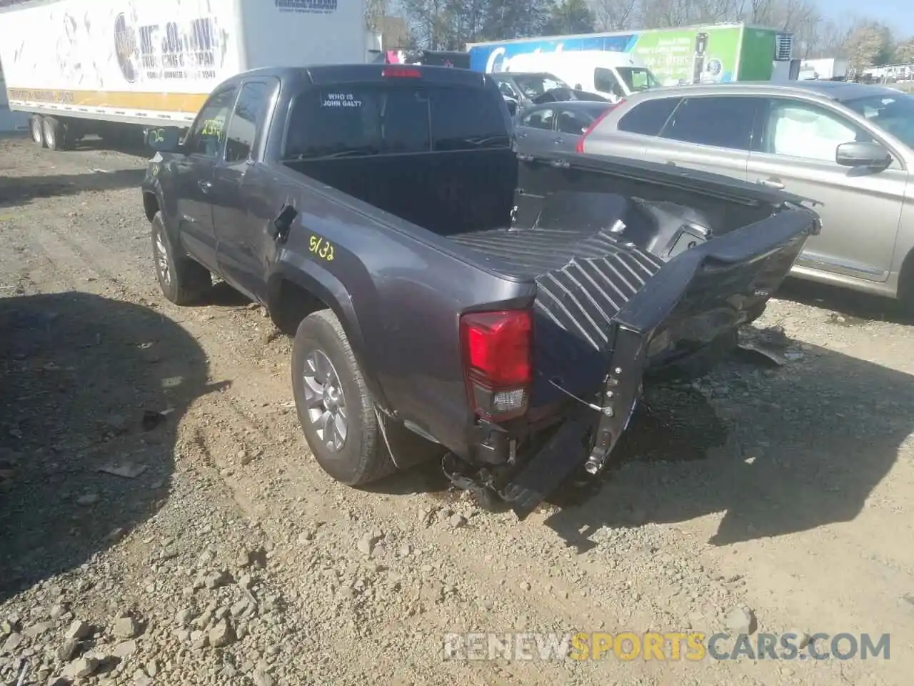 3 Photograph of a damaged car 5TFSZ5AN8KX178108 TOYOTA TACOMA 2019