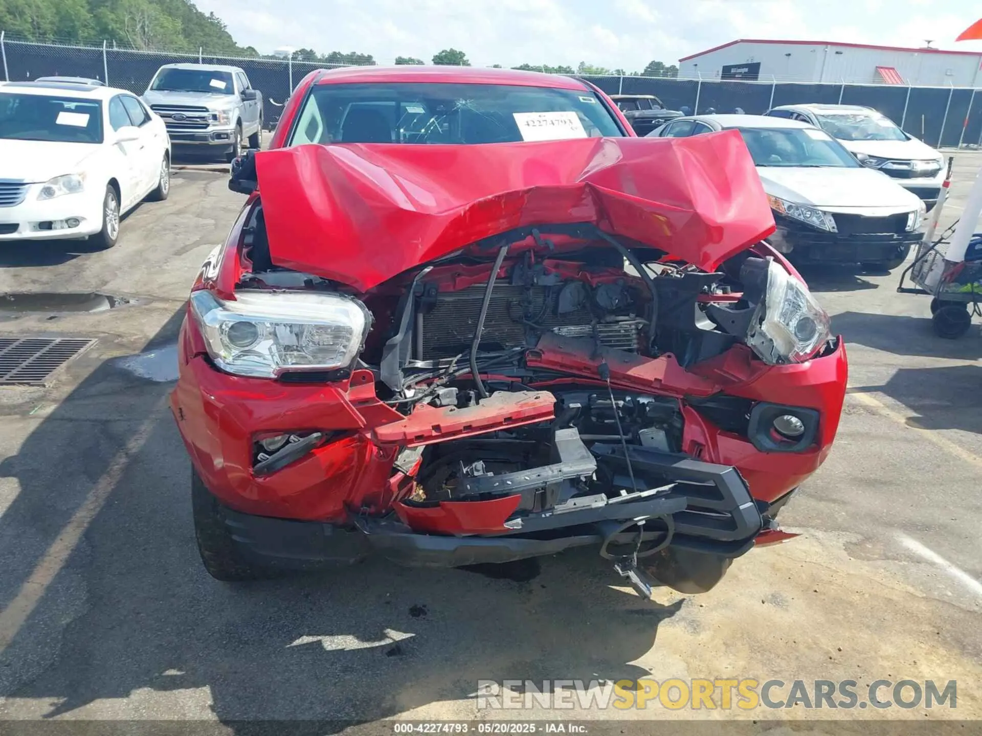 6 Photograph of a damaged car 3TMAZ5CN0LM125435 TOYOTA TACOMA 2020