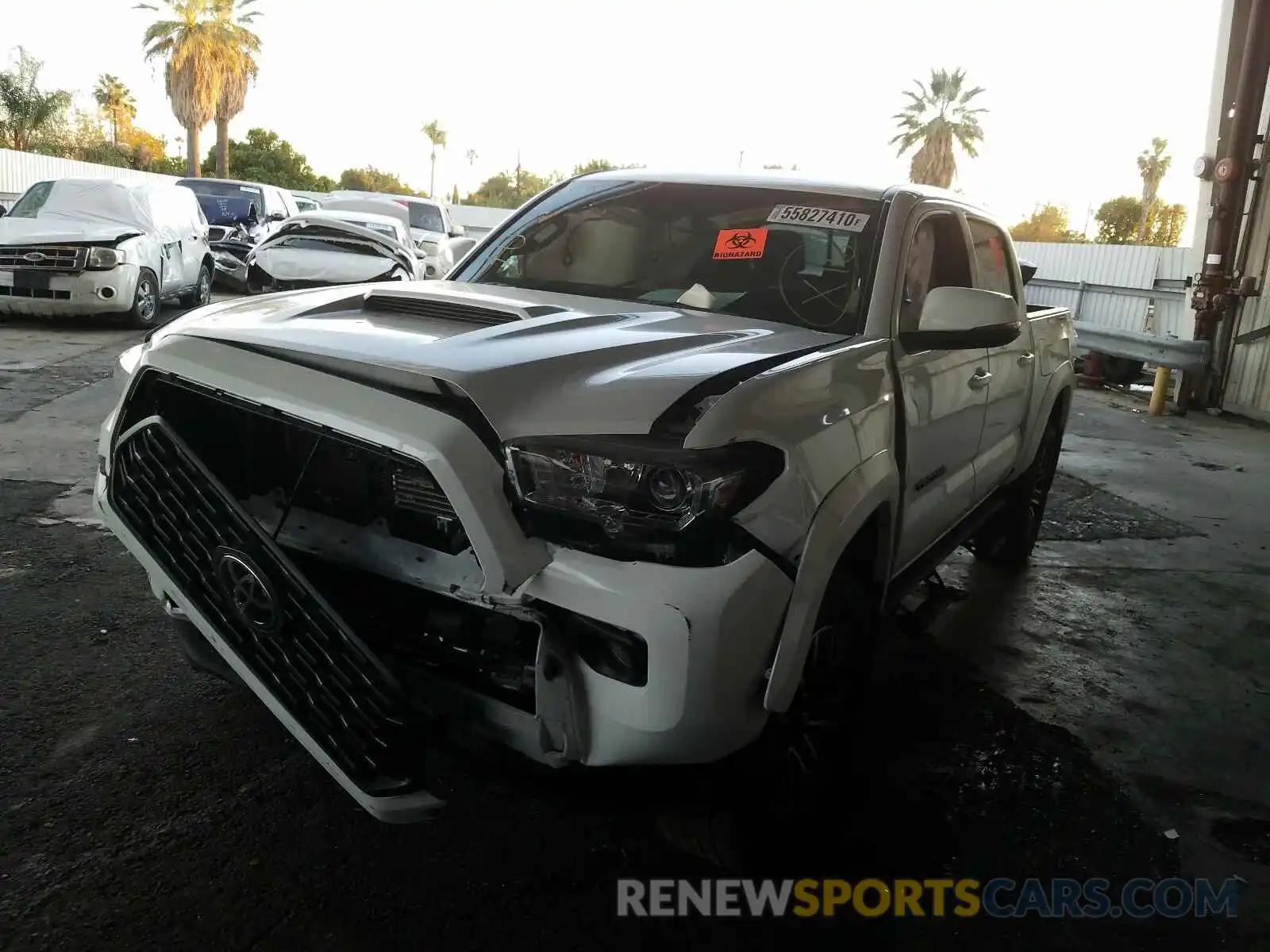 9 Photograph of a damaged car 3TMAZ5CN1LM122477 TOYOTA TACOMA 2020