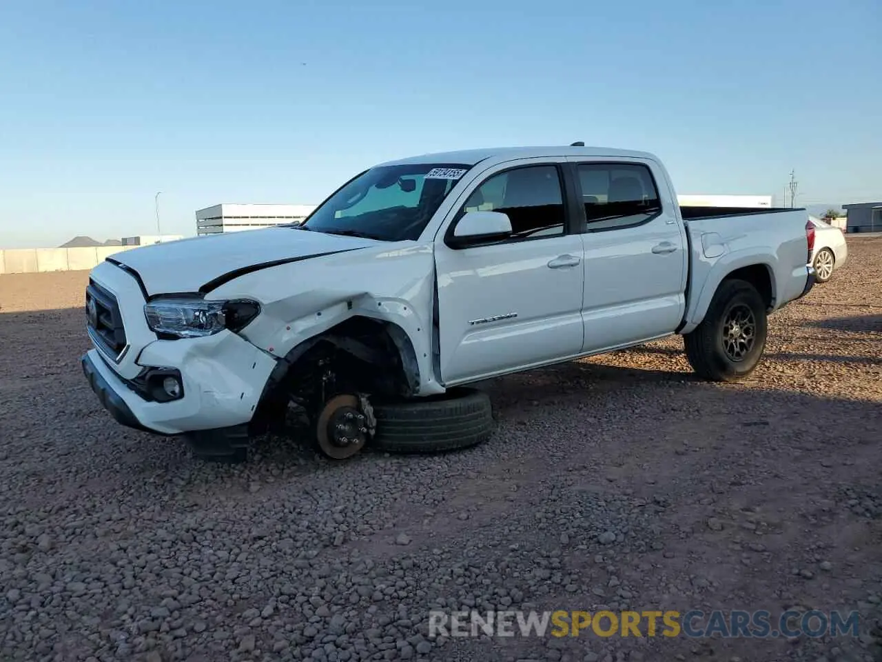 1 Photograph of a damaged car 3TMAZ5CN2LM115831 TOYOTA TACOMA 2020